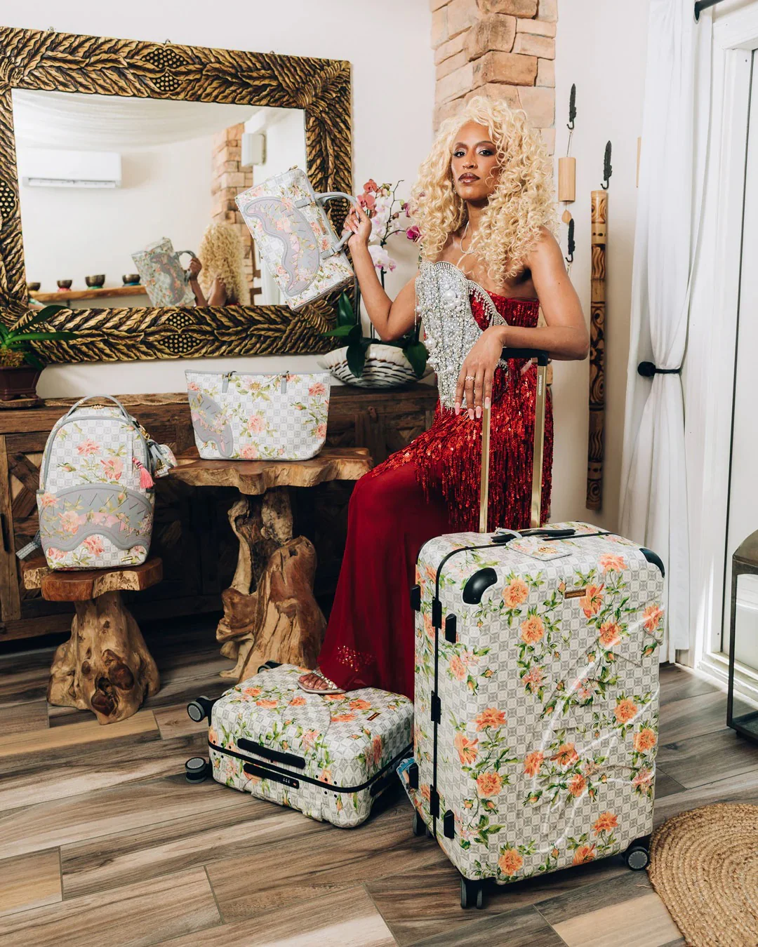 Ai FLORAL DLXSF BACKPACK - Image 8
