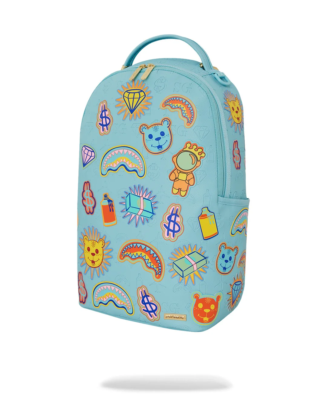 BLUE LAGOON EMBOSSED DLXSV BACKPACK - Image 5