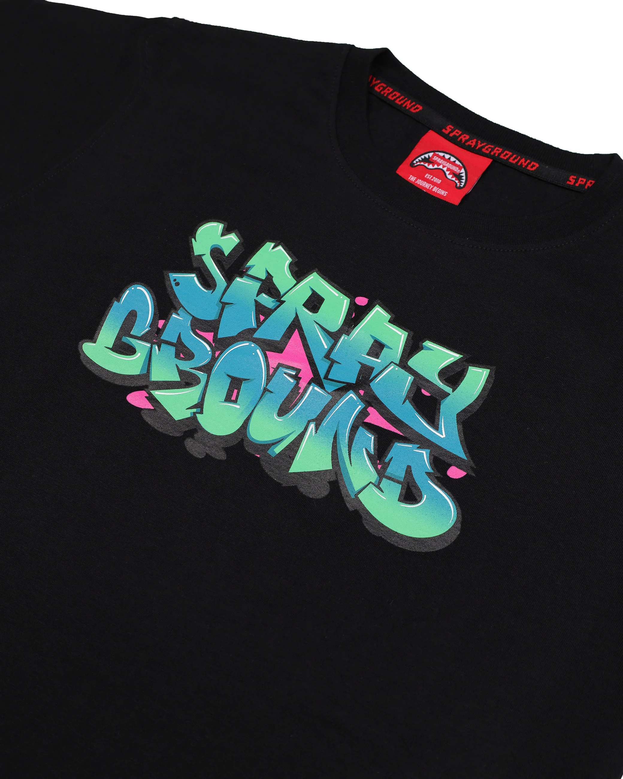 CATCH BEAR REGULAR T-SHIRT BLK - Image 6