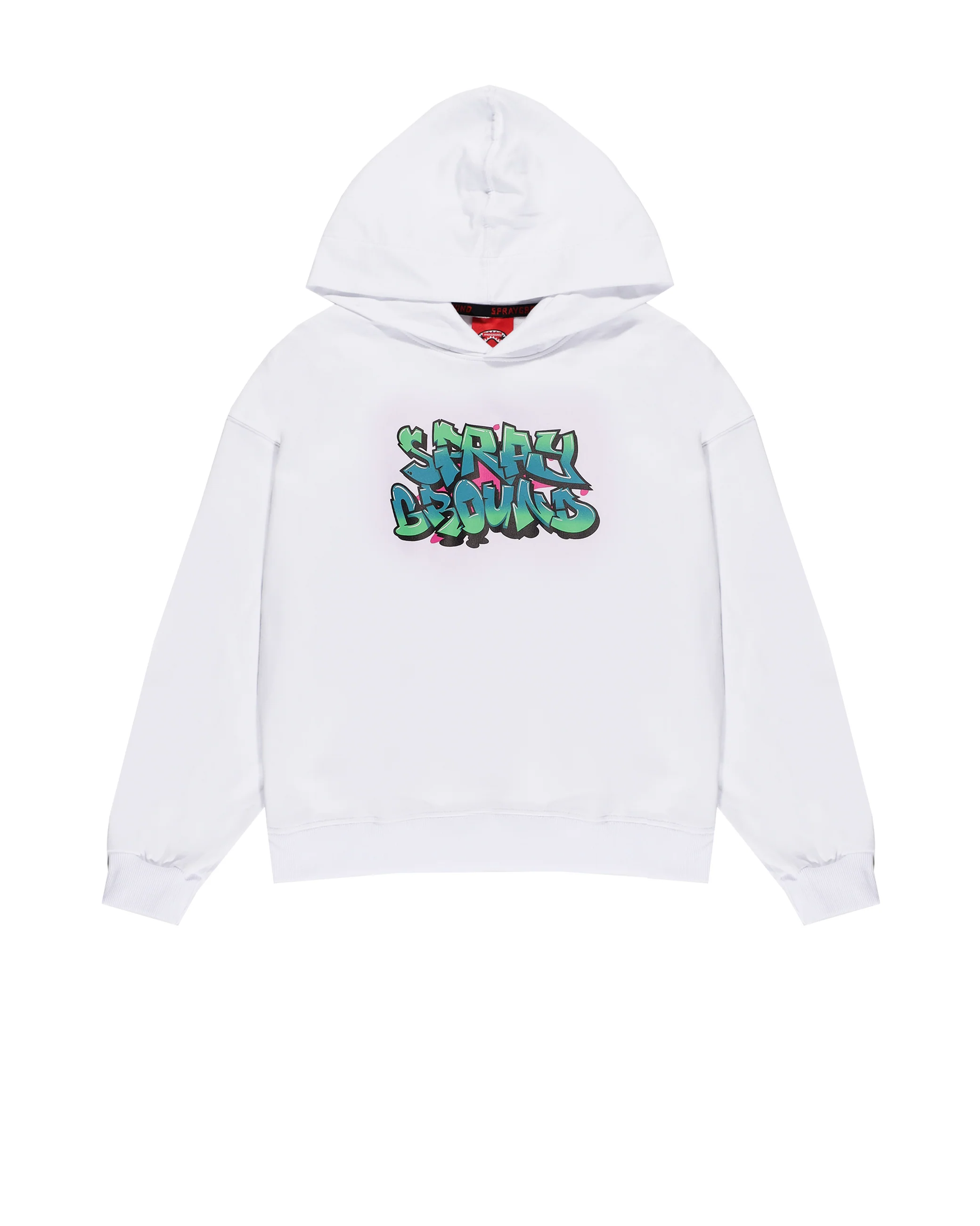 CATCH THE BEAR REGULAR HOODIE WHT