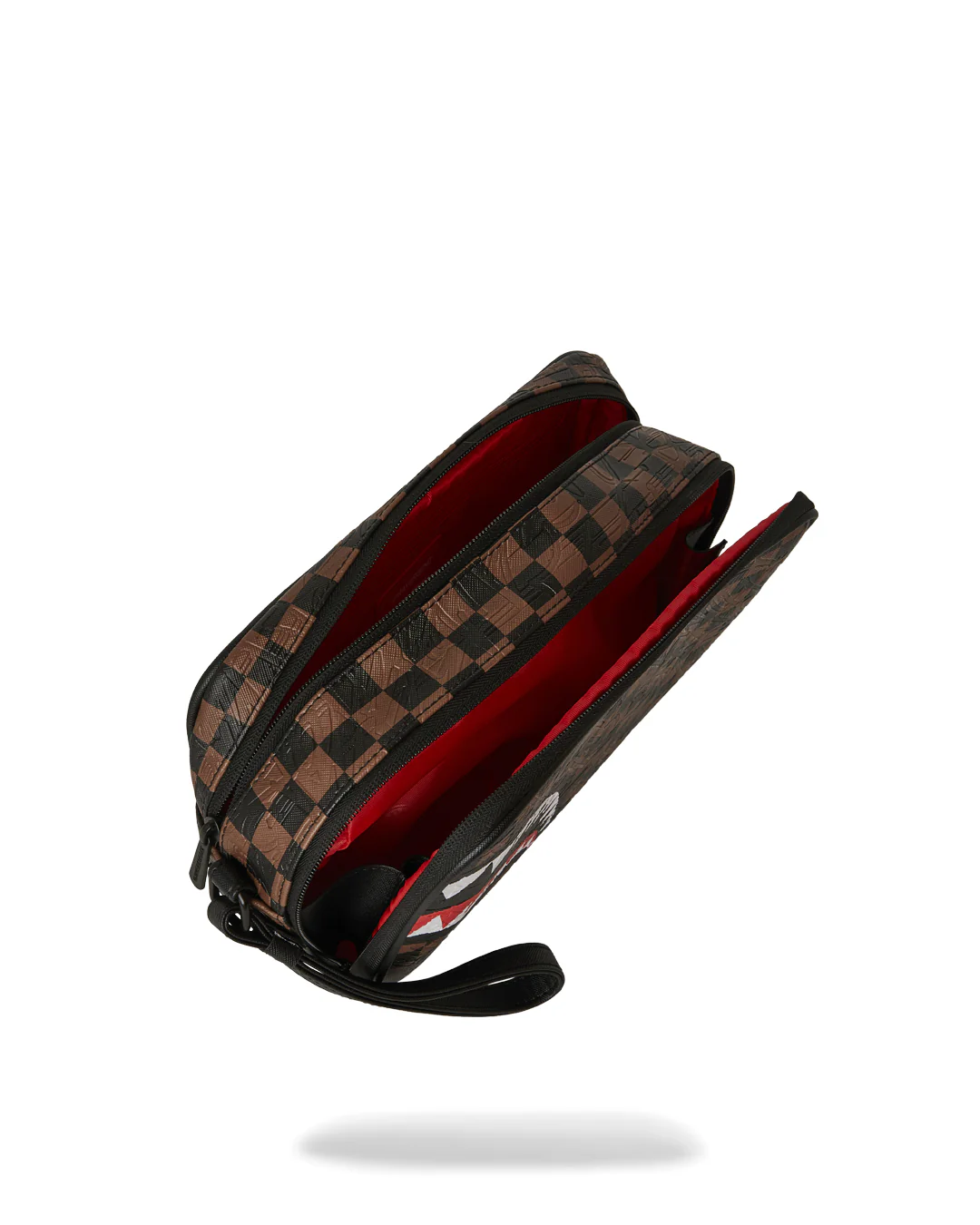 CHECK 2 EMBOSS TOILETRY BAG - Image 4