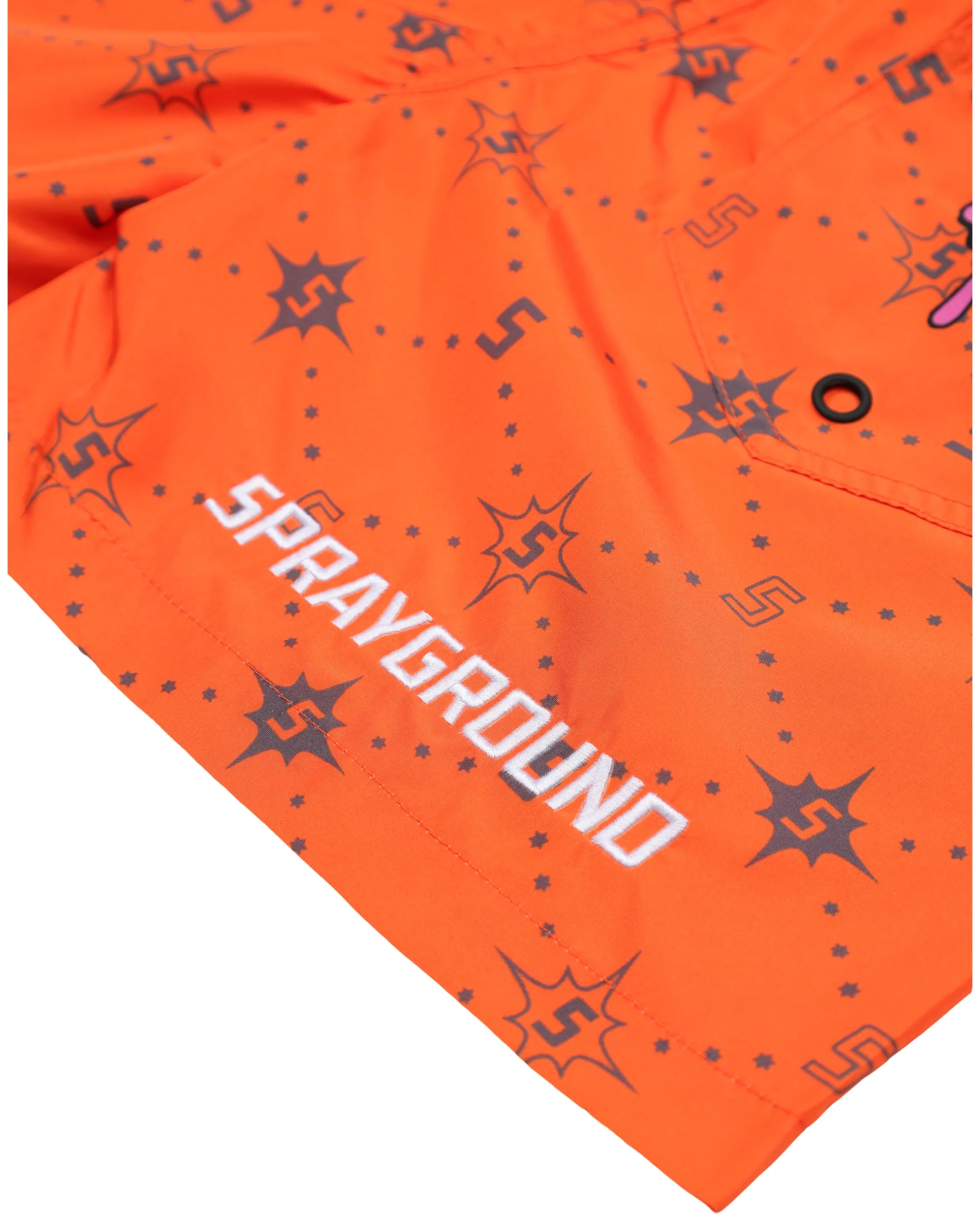 CREATE YOUR WORLD SWIM TRUNKS ORANGE - Image 7