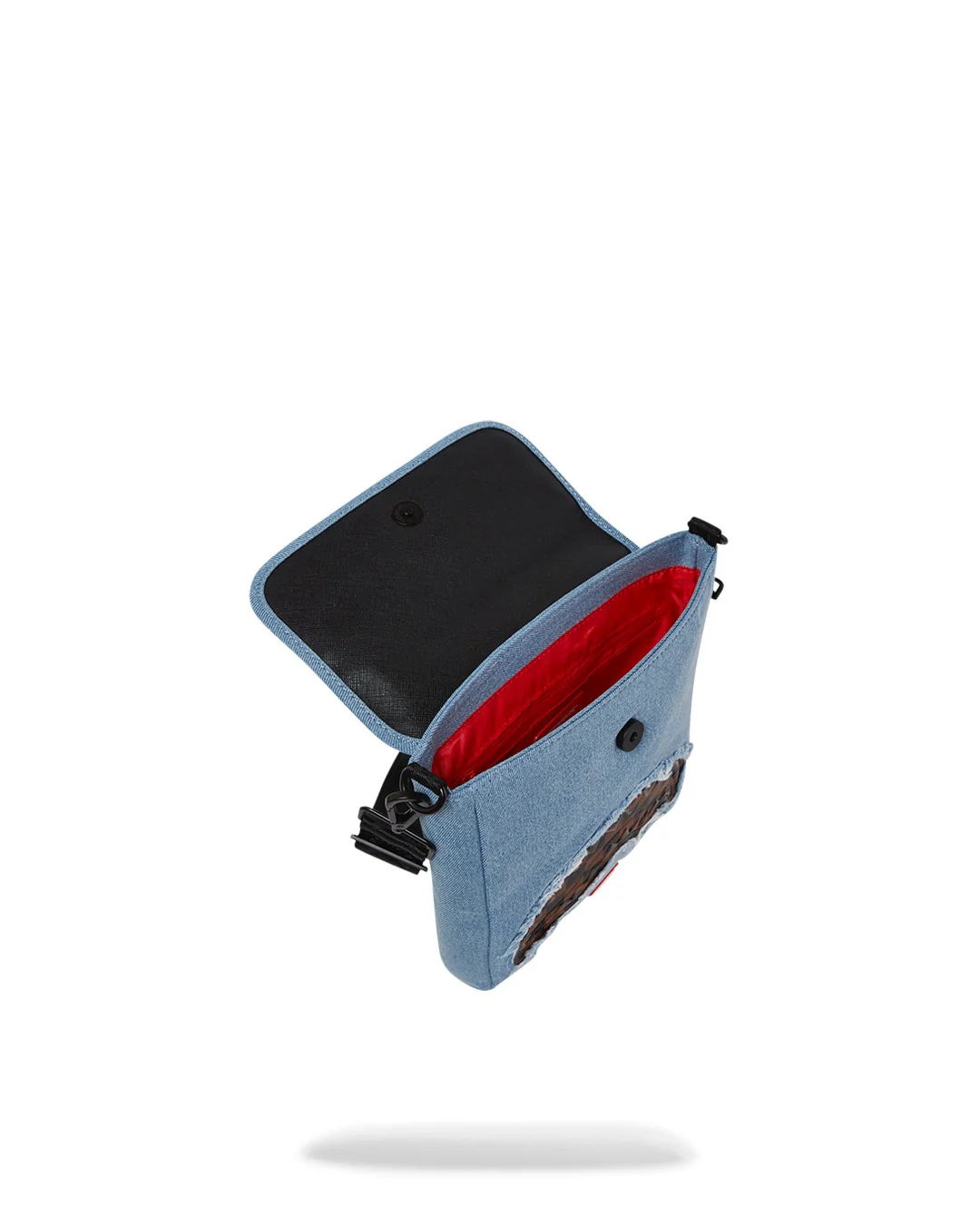 DENIM SHARK MESSENGER SLING - Image 4
