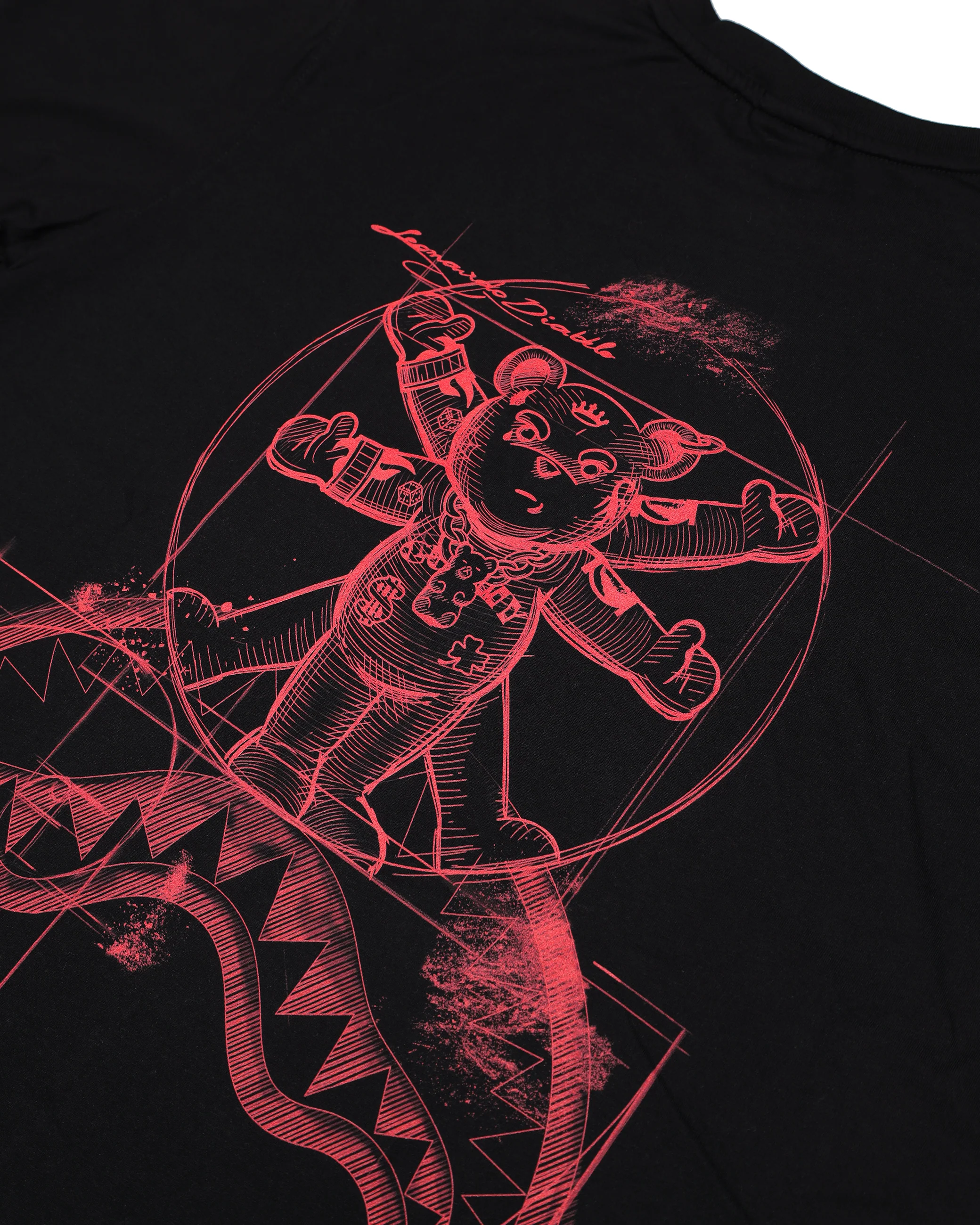 DIABLO BEAR RENAISSANCE OVER T-SHIRT BLK - Image 7