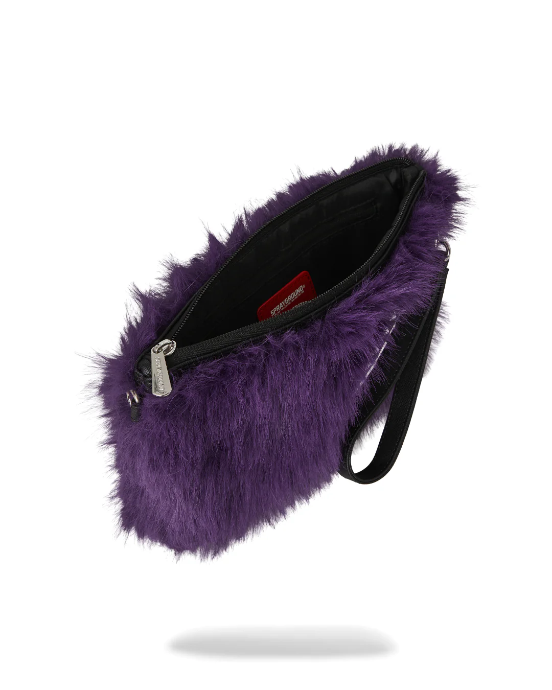 FUR CRAY PURP CROSSOVER CLUTCH - Image 5