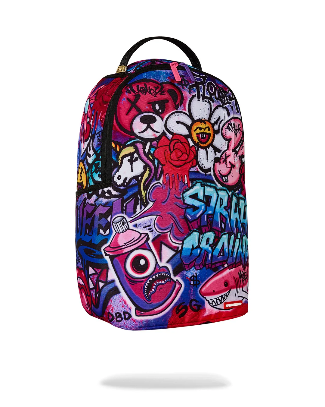 GIRLY GRAFFITI PRINT DLXR BACKPACK - Image 2