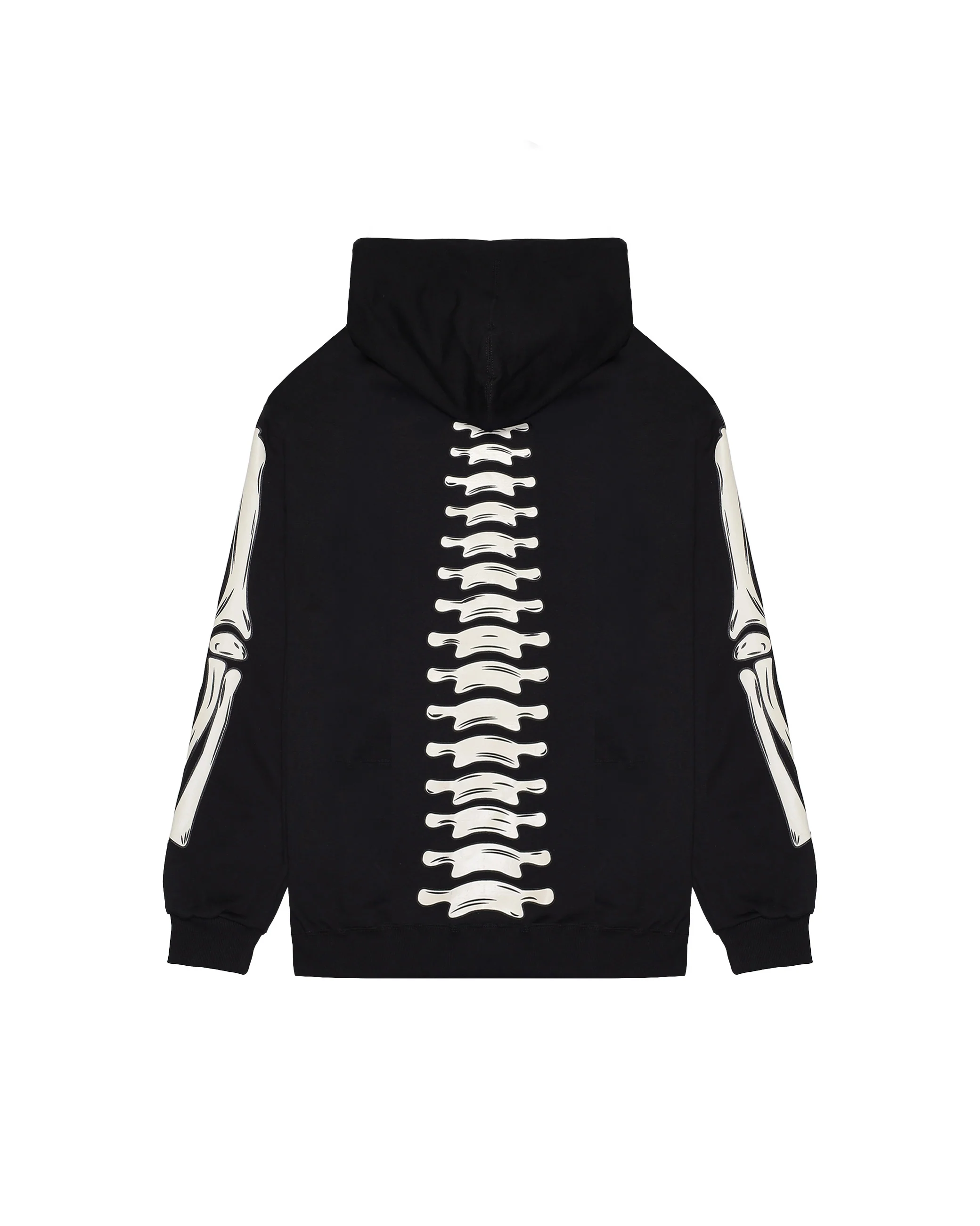 GLOW IN THE DARK SHARK BONE DOUBLE FULL-ZIP - Image 3