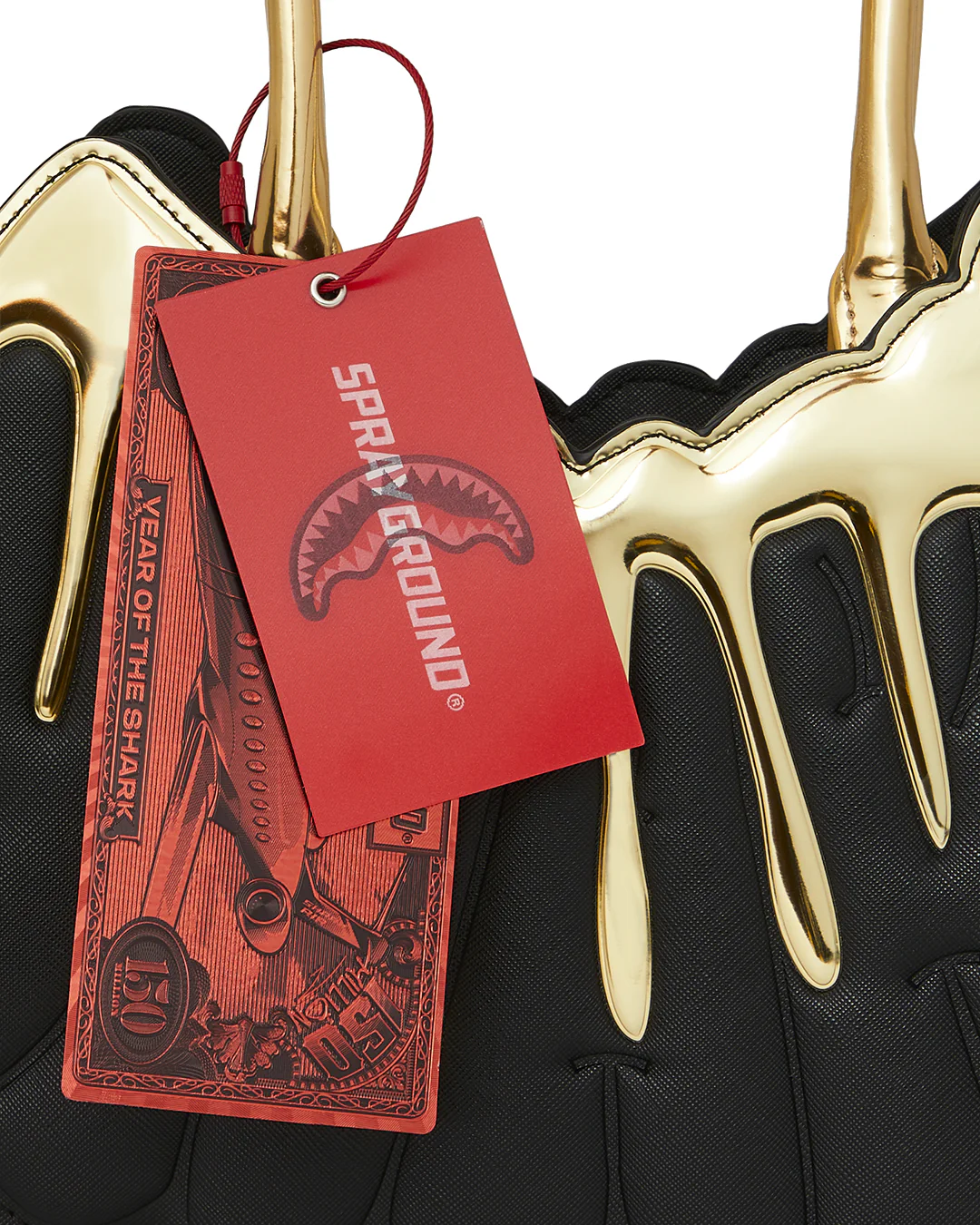 GOLD AND DANGEROUS SHARK HANDBAG - Image 7