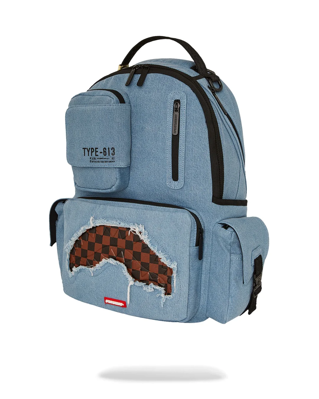 GOLD LUREX BURNOUT SPEC OPS BACKPACK - Image 5