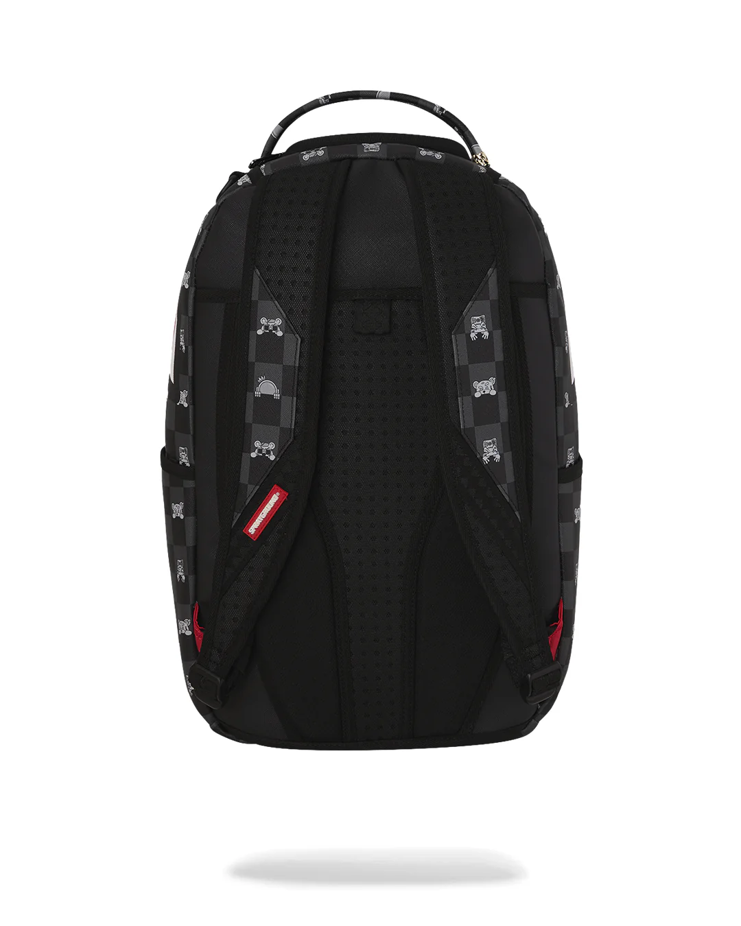 GRAY PEEKING CHARACTER CHECK DLXSV BACKPACK - Image 4