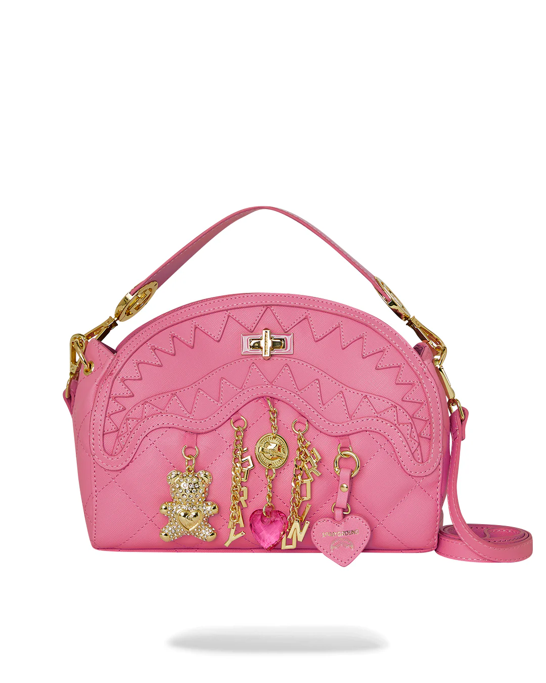 HANGING CHARMS HANDBAG