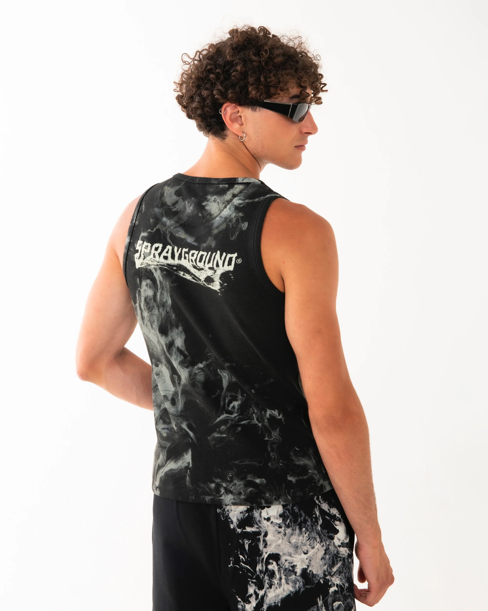 INK INFUSION TANKTOP BLK - Image 4