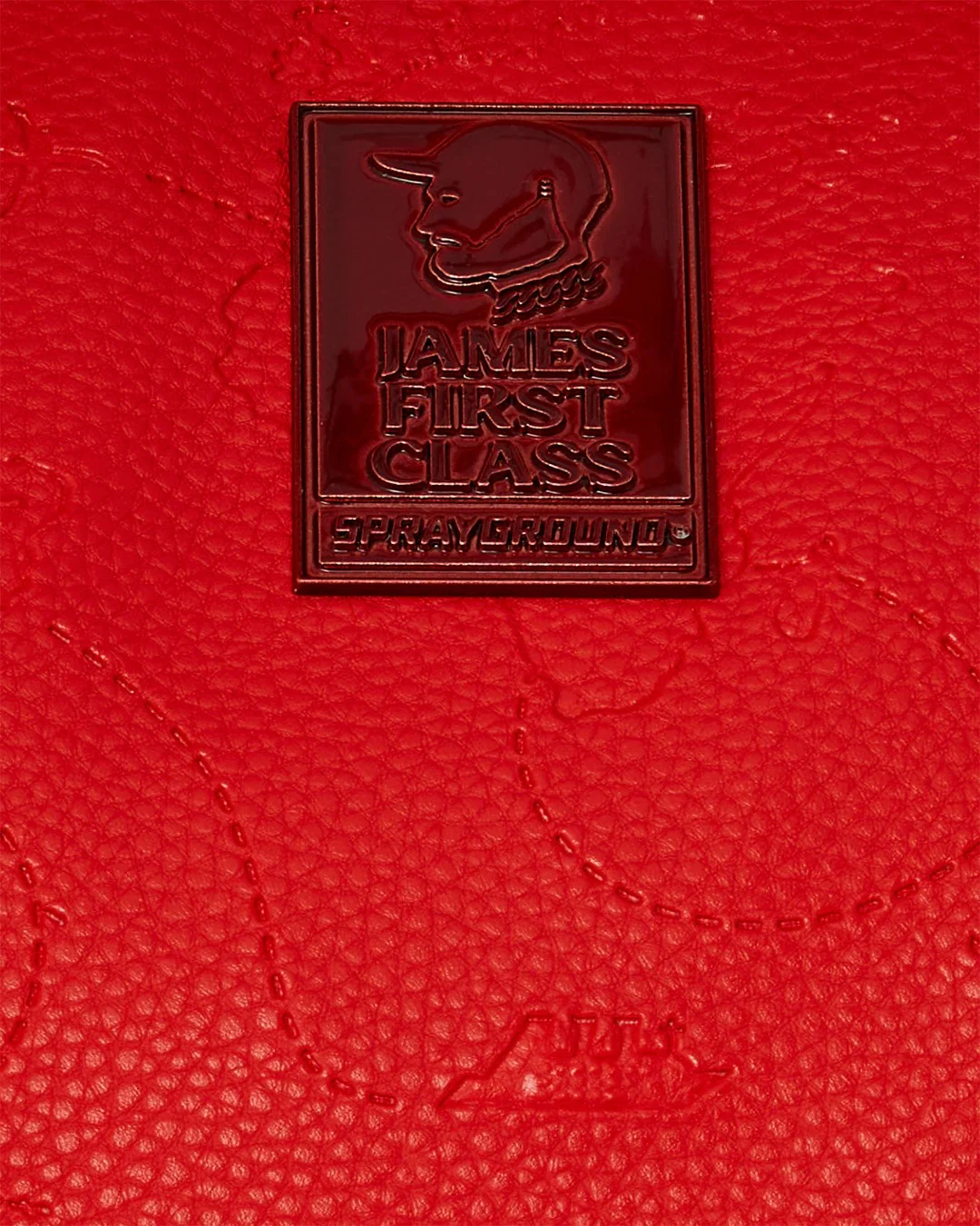 JAMES GLOBAL RED PYRAMID LARGE DUFFLE - Image 12