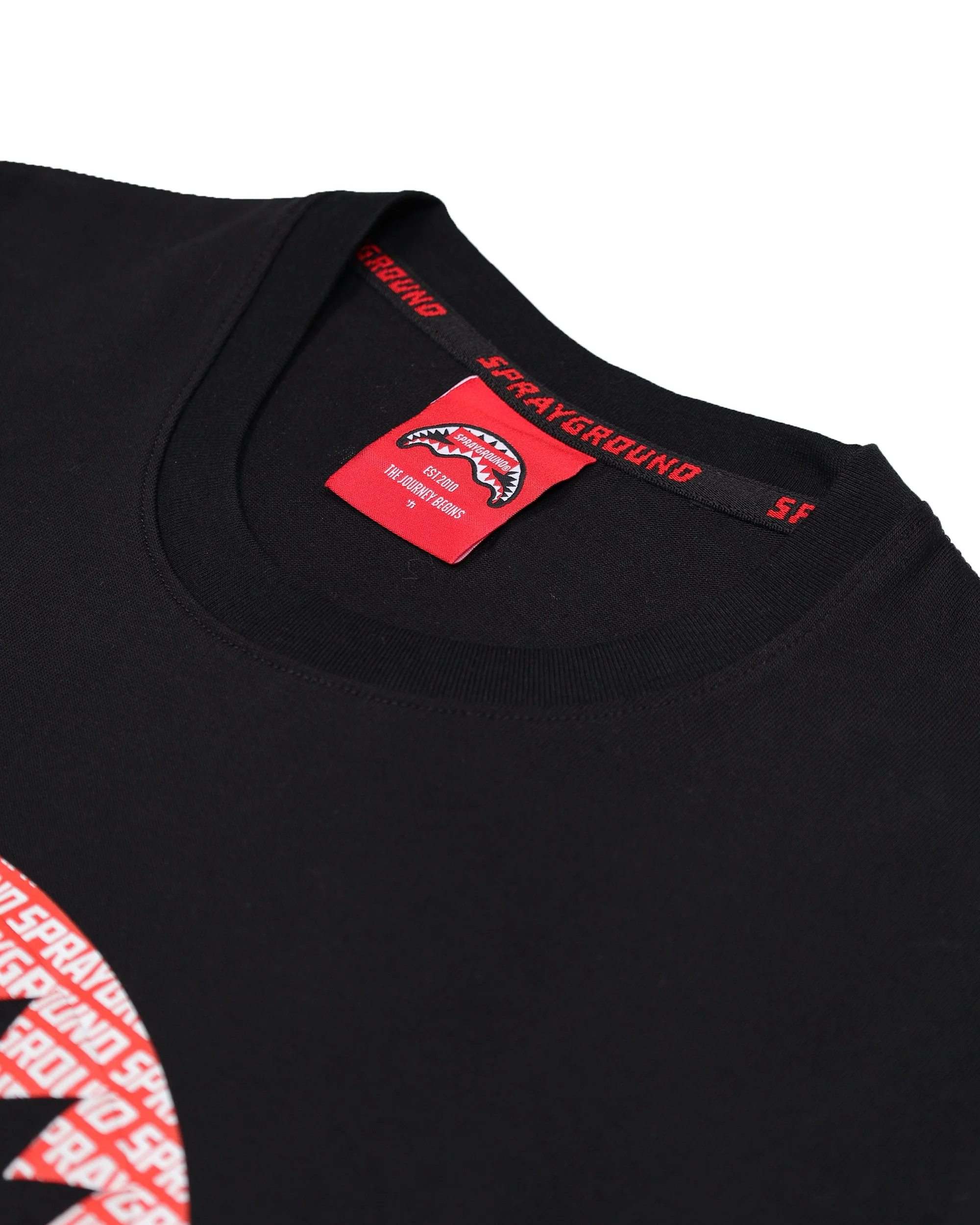 LOGO MOUTH CORE REG T-SHIRT BLK - Image 3