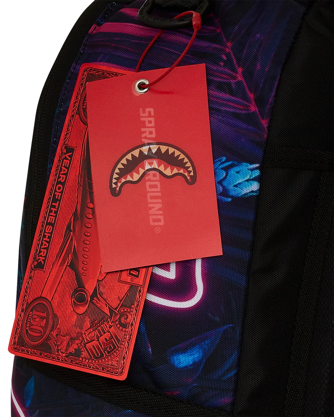 MAGENTA NEON JUNGLE DLXR BACKPACK - Image 9