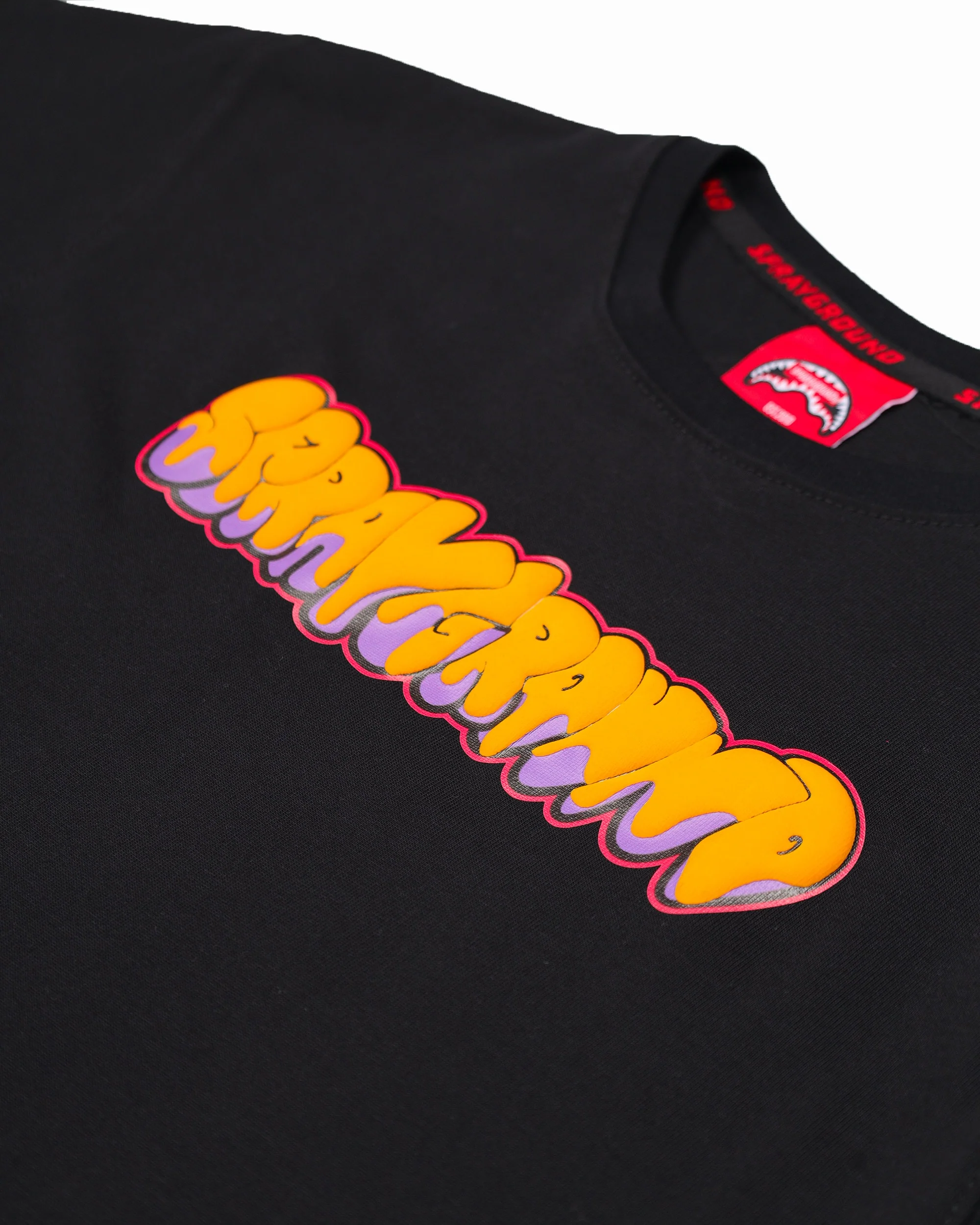 MAKES THE WORLD GO ROUND BLACK OVER T-SHIRT - Image 4