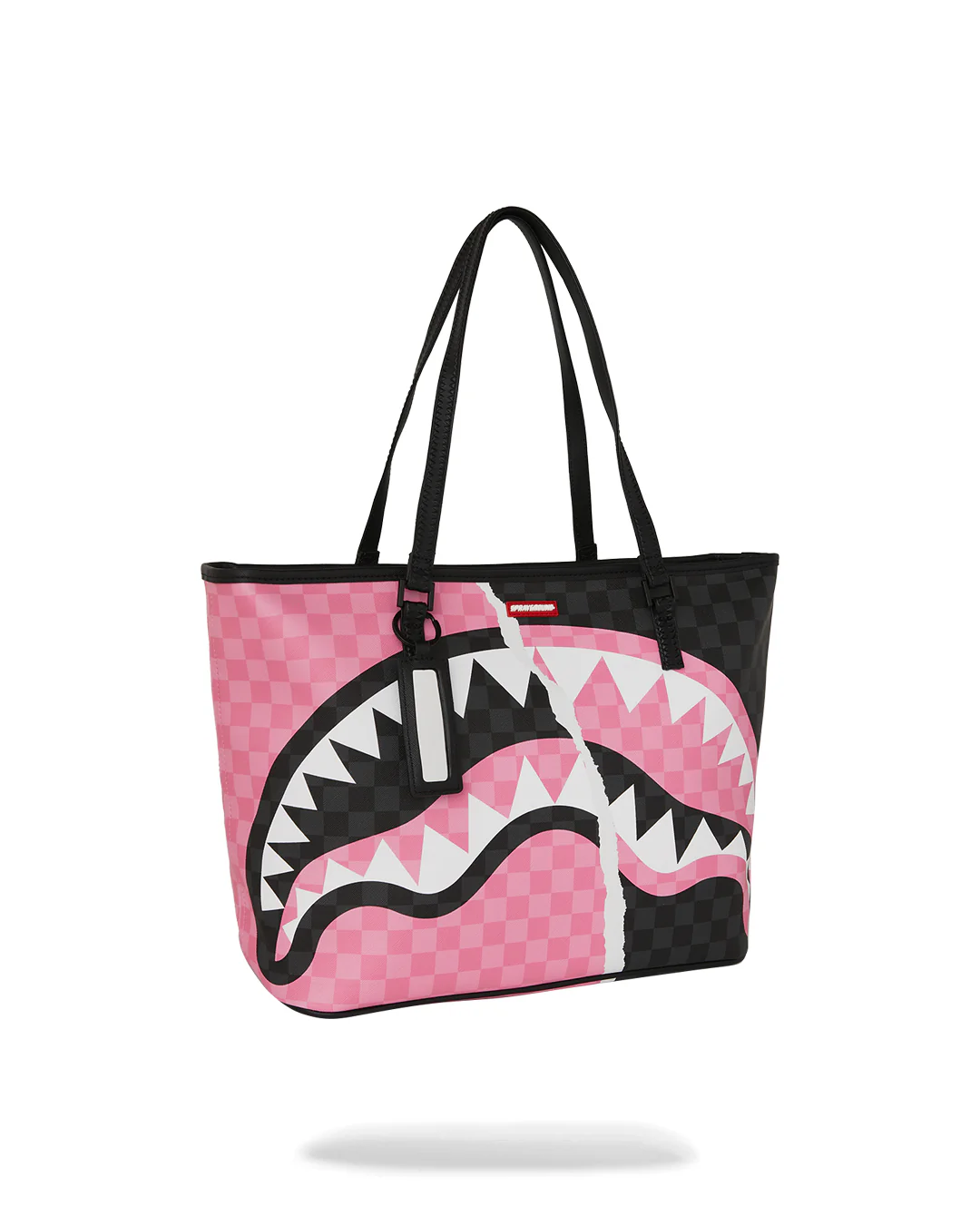 PINK AND BLACK TEAR SIP TOTE - Image 2