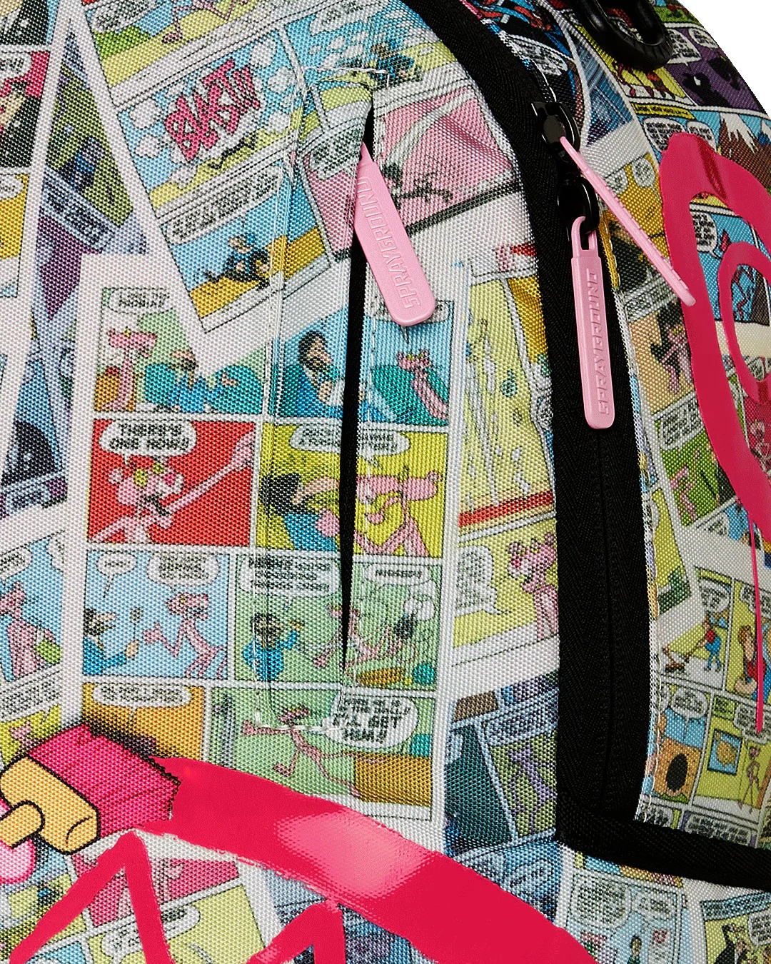 PINK PANTHER PAINTING SHARKMOUTH DLXR BACKPACK - Image 6