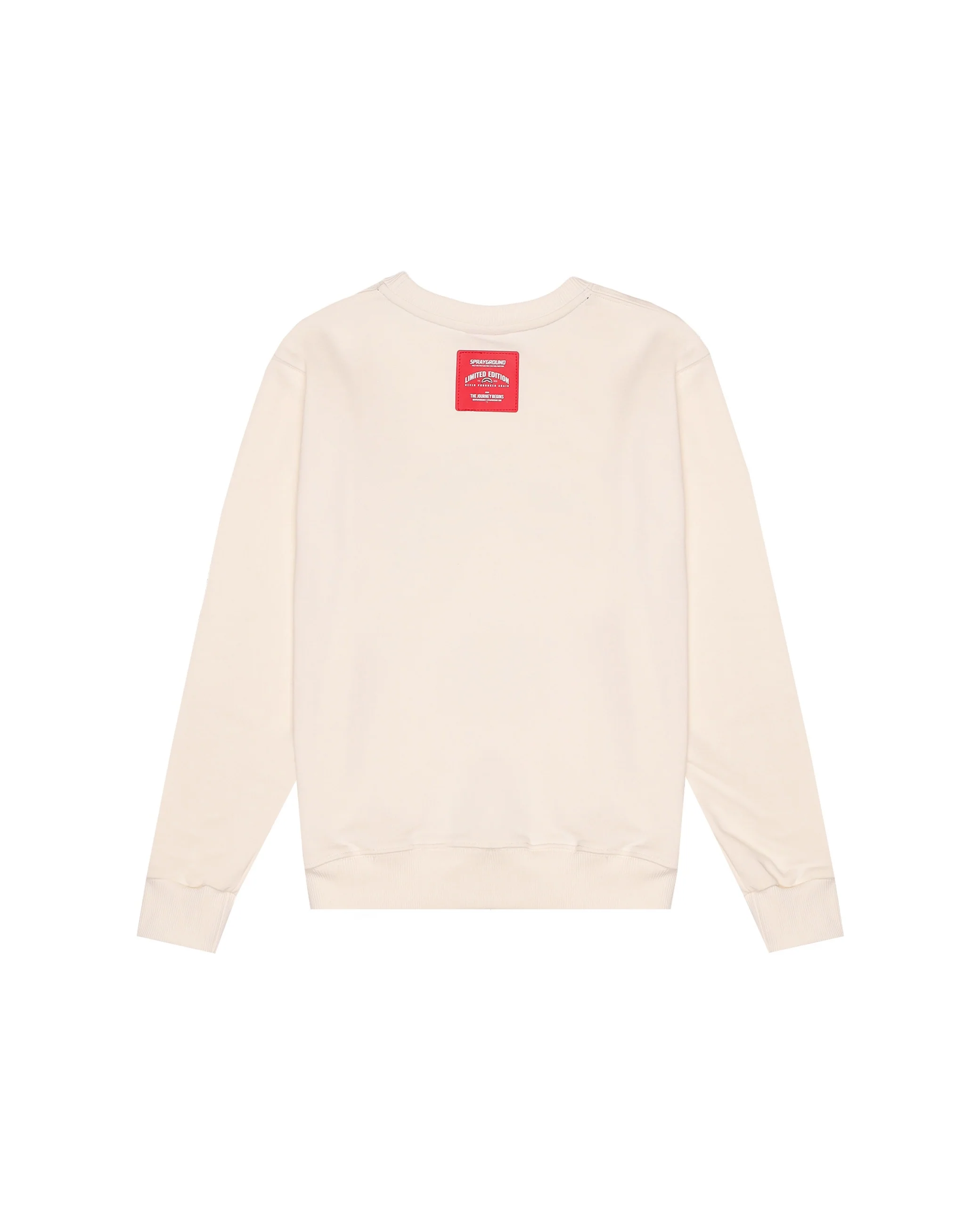 SHARK BASIC IVORY REGULAR CREWNECK - Image 5