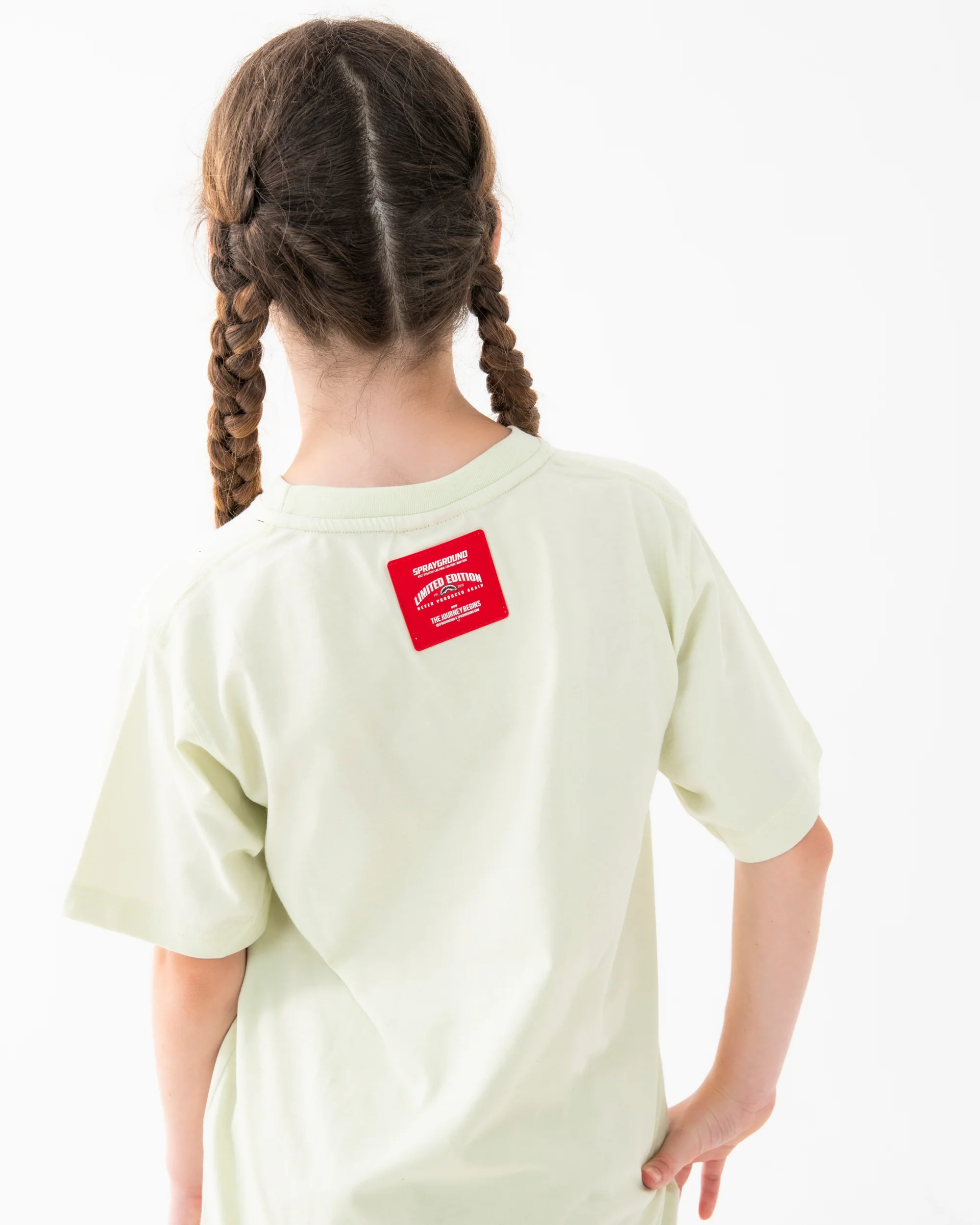 SHARK BASIC REG T-SHIRT SAGE - Image 3