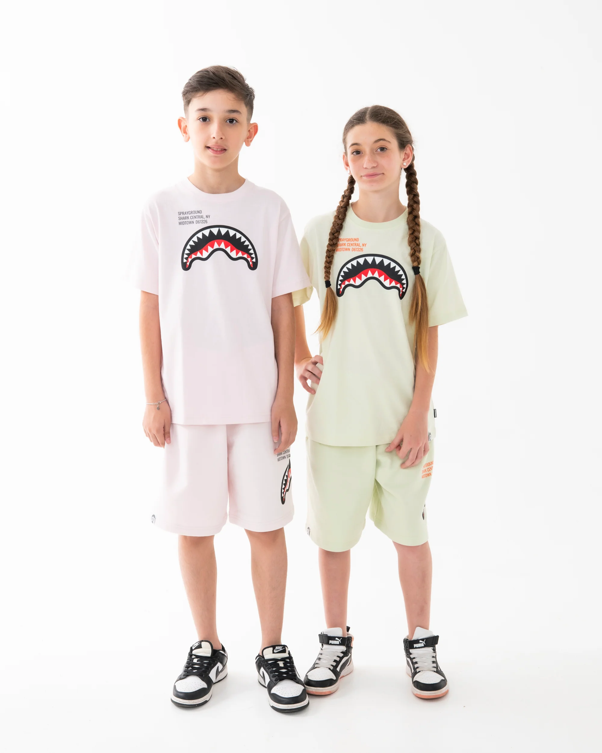 SHARK BASIC SHORTS LIGHT PINK - Image 5