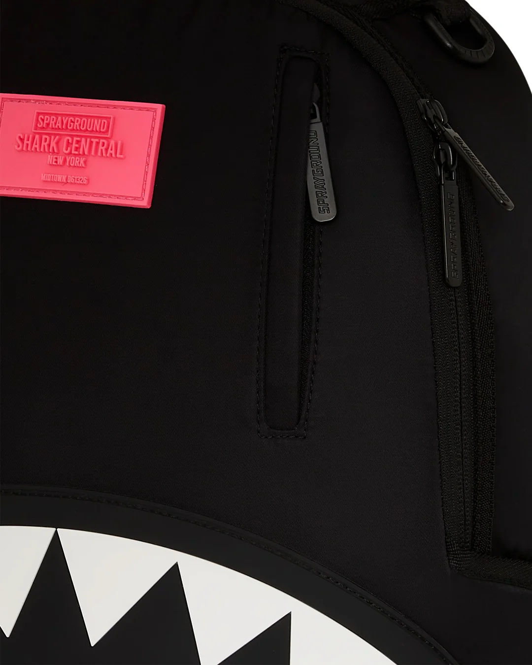 SHARK CENTRAL NYLON BLACK PINK - Image 6
