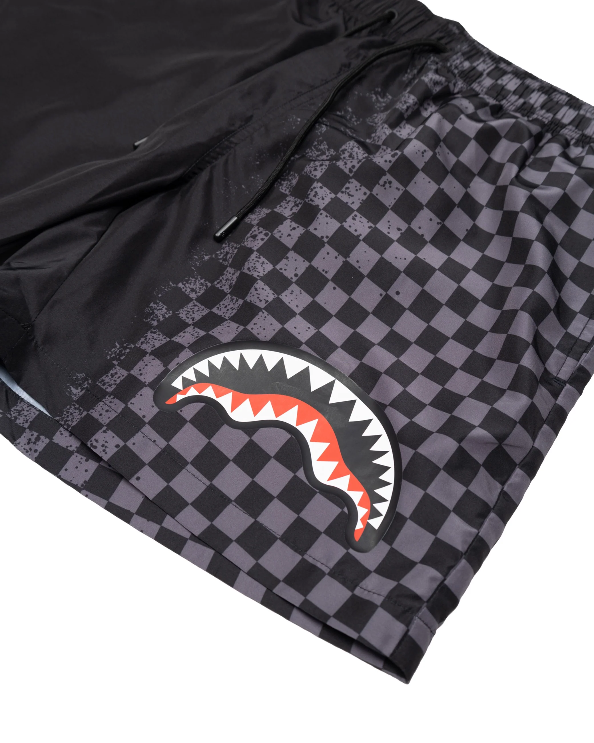 SHARK IN PARIS GREY SWIM TRUNKS - Image 3