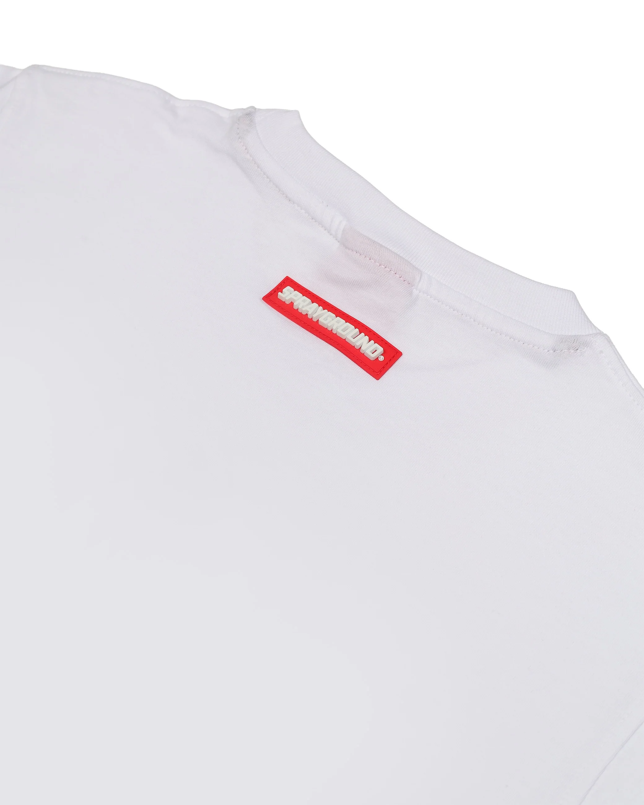 SHOW THE SHARK WHITE REGULAR T-SHIRT - Image 7