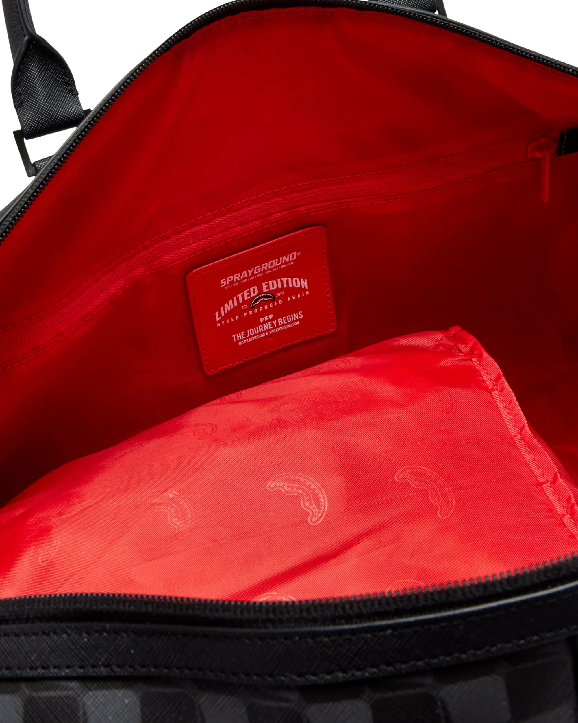 SIP BALLOON BLACK LARGE DUFFLE - Image 4