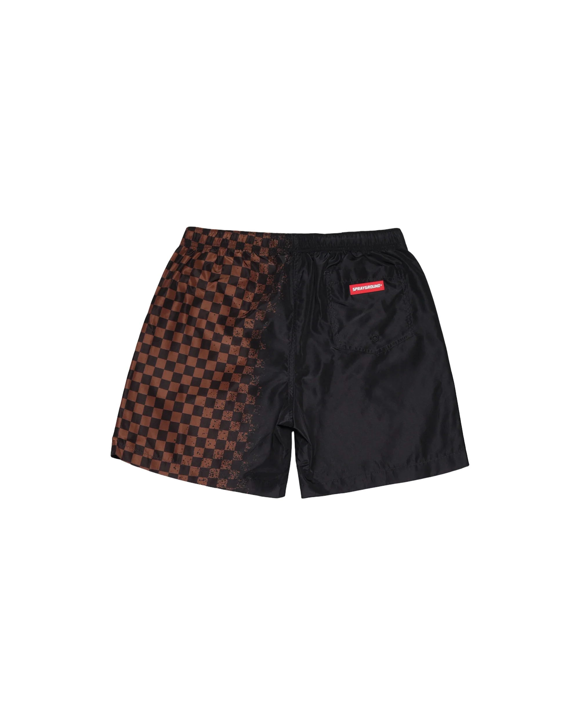 SPRAY SIP BROWN SWIM TRUNKS - Image 2