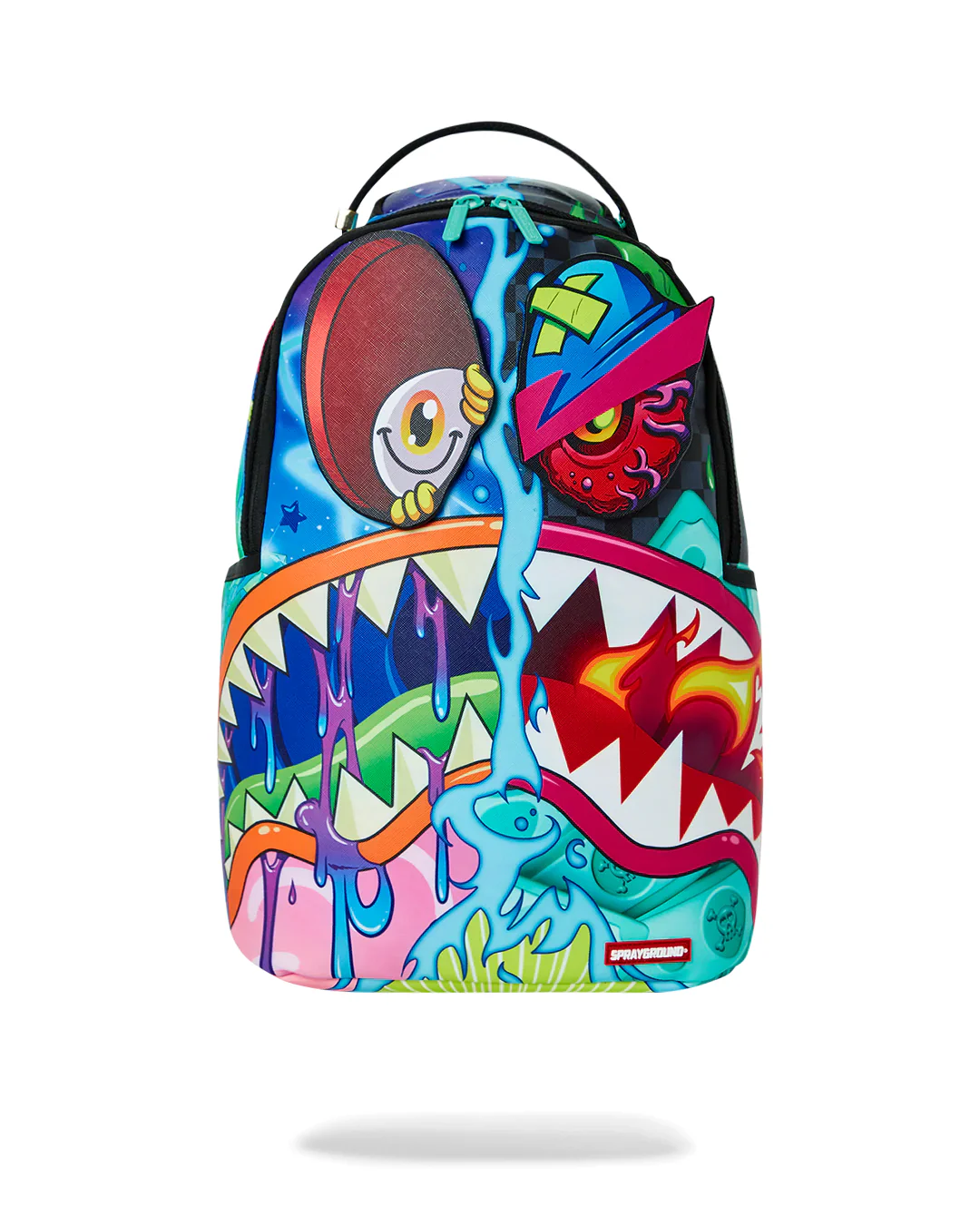 Crazy Shark Split Dlxsv Backpack W/ Removable Eyes Backpack
