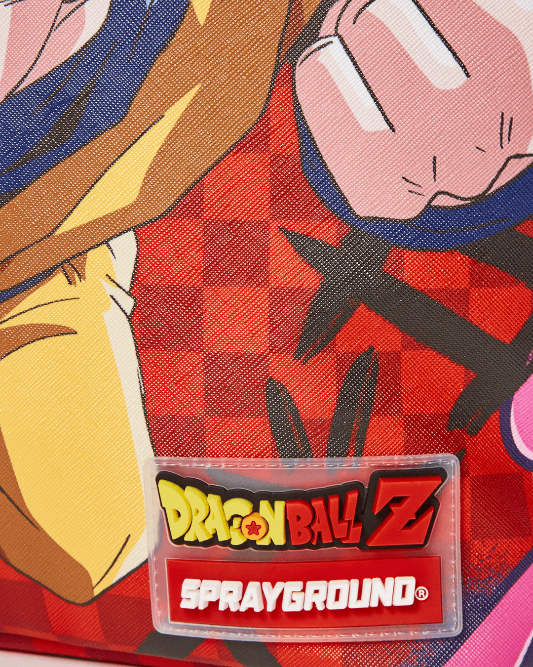 Sprayground Backpack DBZ ON THE RUN RED CHECK Red - Image 11