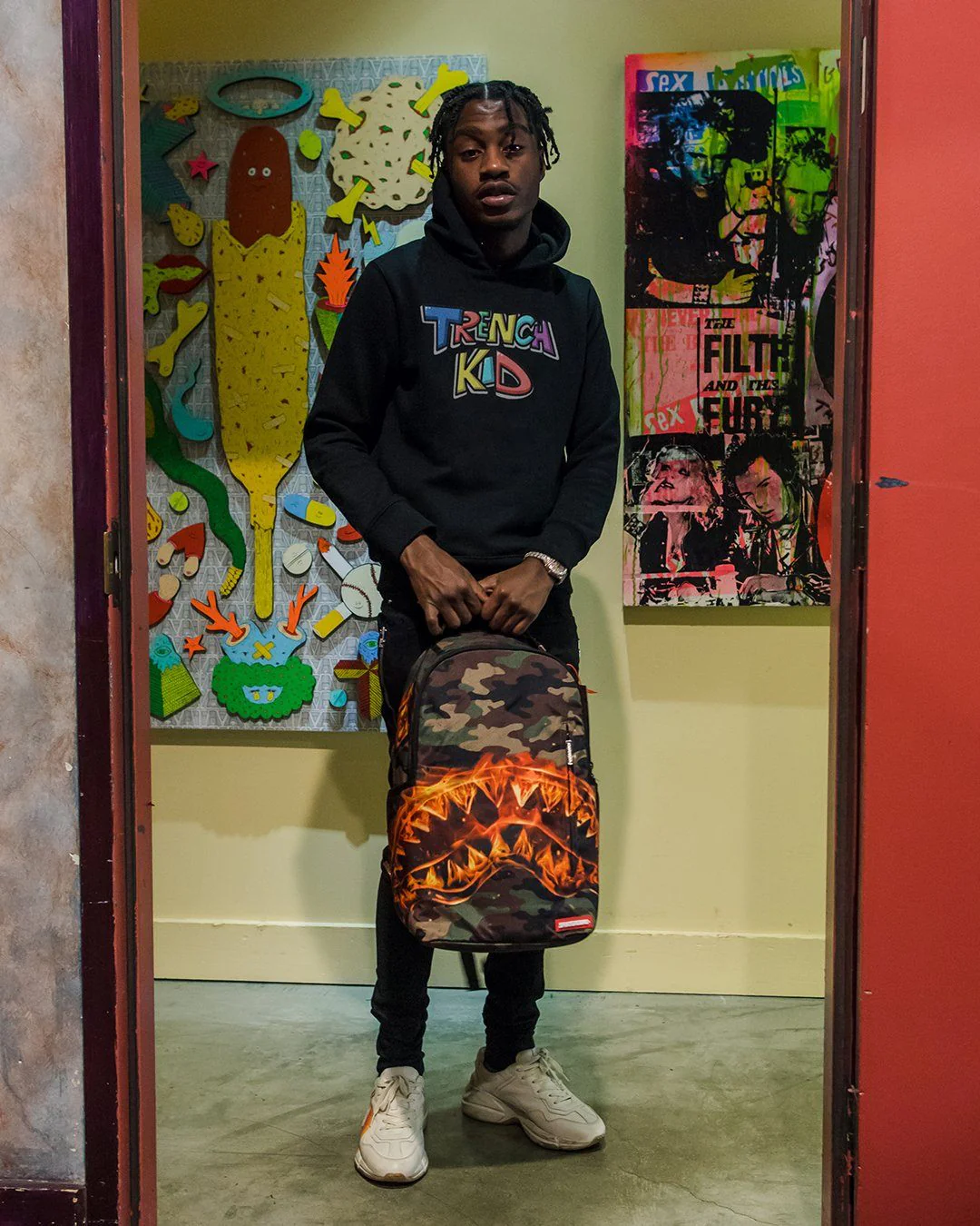 Fire Shark Backpack - Image 2