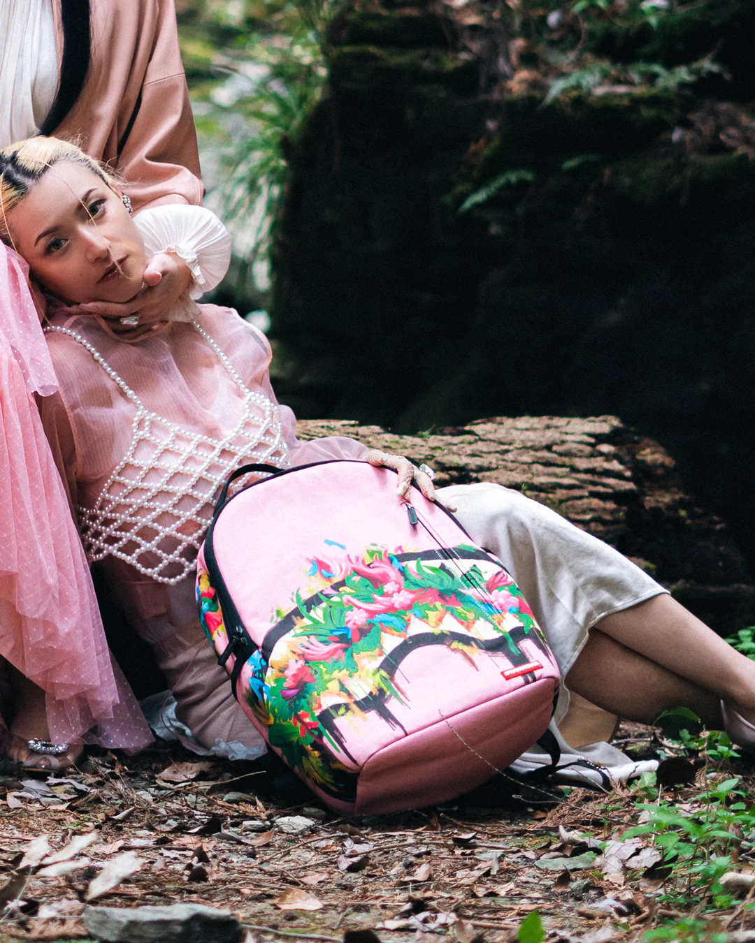 Flower Impressionism Dlx Backpack - Image 2