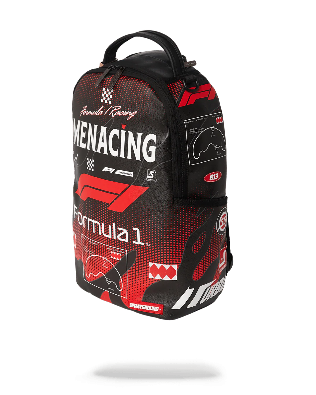 Sprayground Backpack FORMULA 1 MENACING BACKPACK (DLXV) Black - Image 3