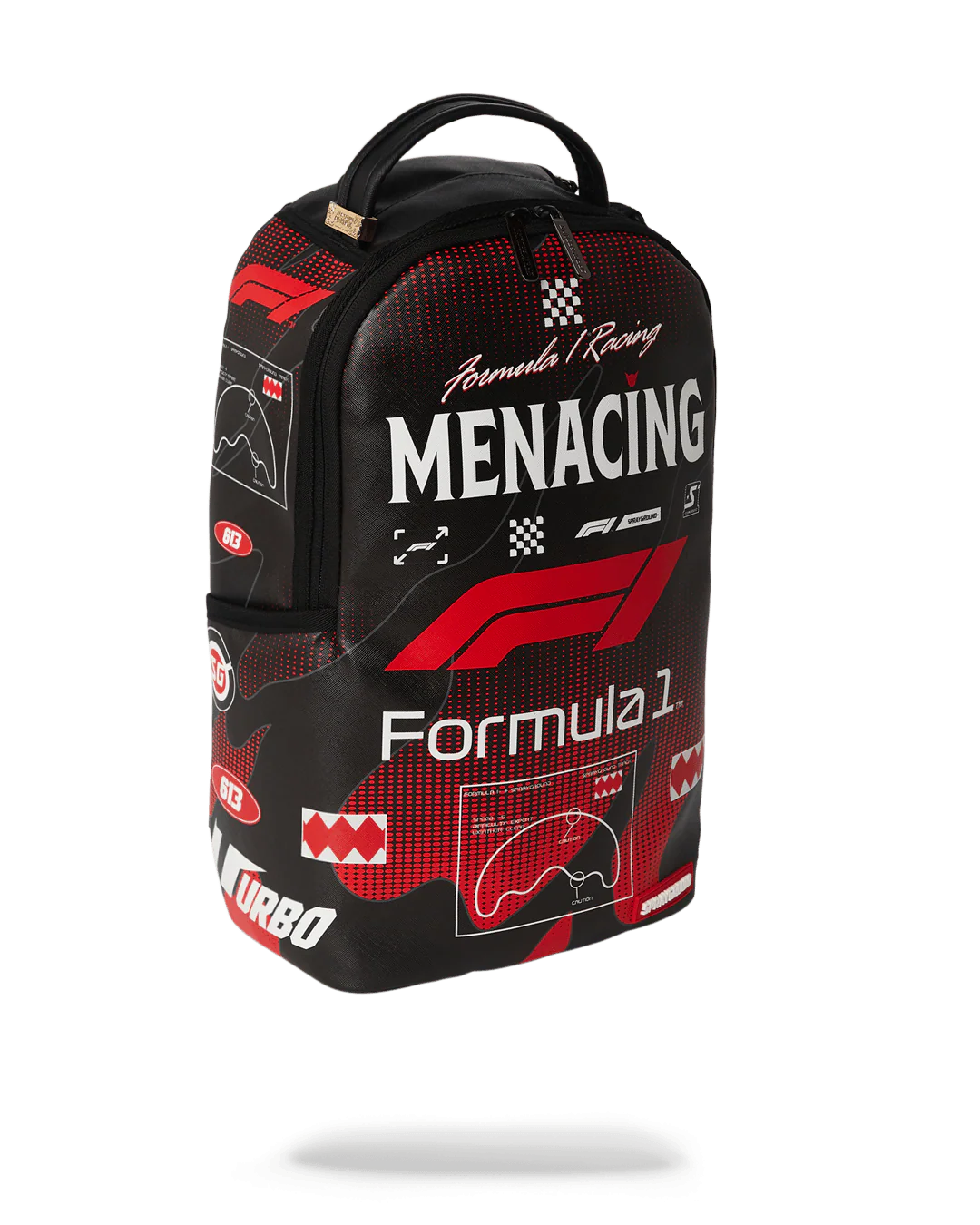 Sprayground Backpack FORMULA 1 MENACING BACKPACK (DLXV) Black - Image 7