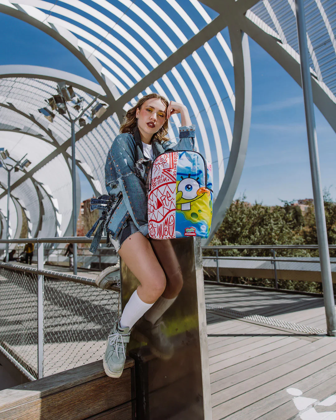 Half Sponge Sharkmouth Backpack - Image 4