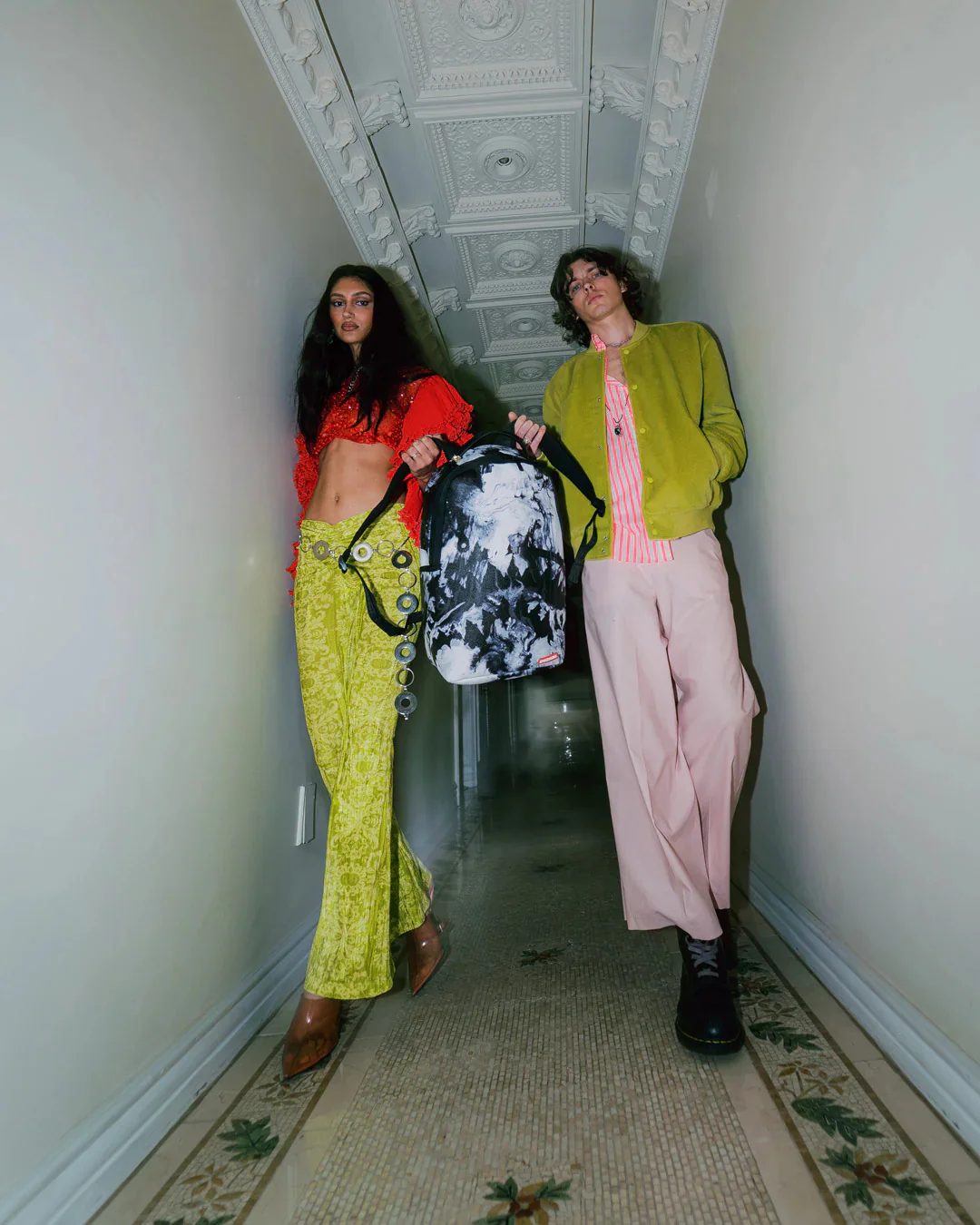 Marble Paint Dlxsv Backpack - Image 6