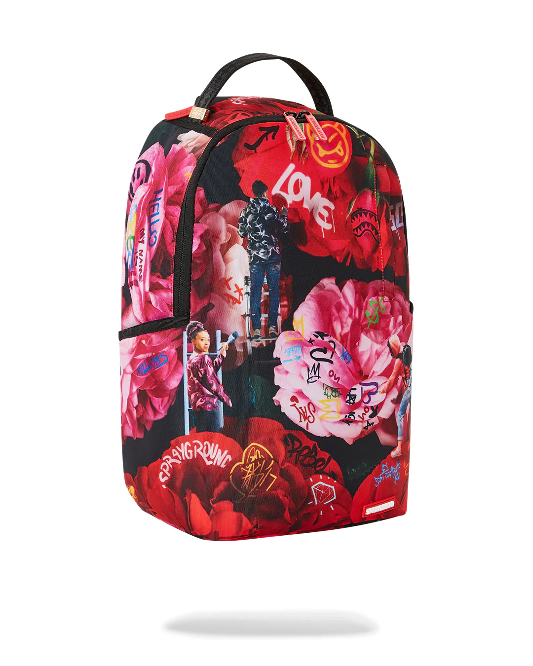Painted Roses Backpack - Image 3