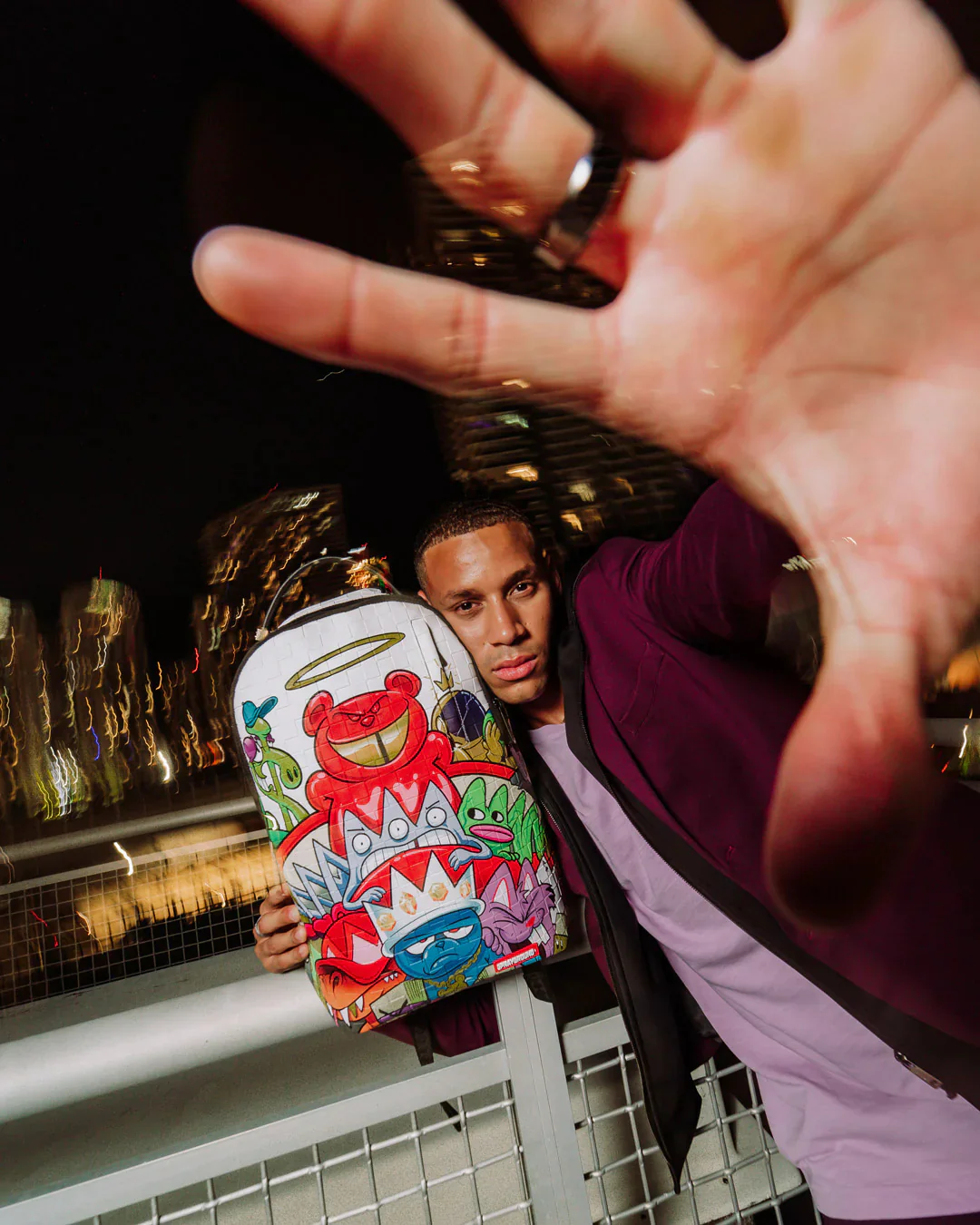 Party With The Best Dlxsv Embossed Backpack - Image 6