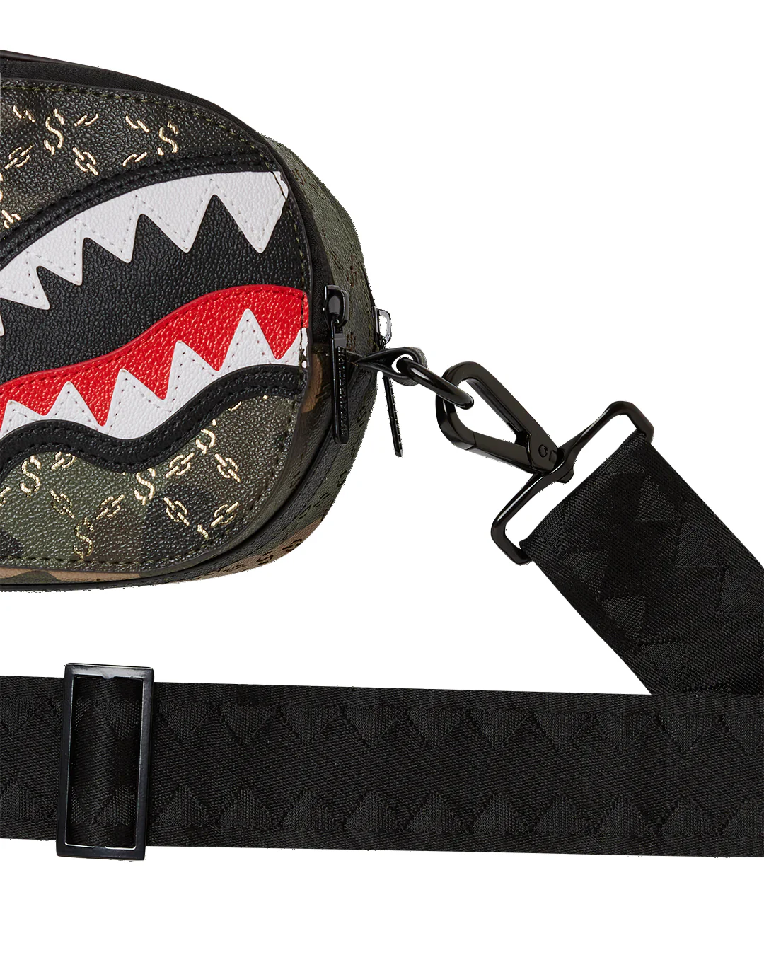$ Pattern Over Camo Sling Backpack - Image 7