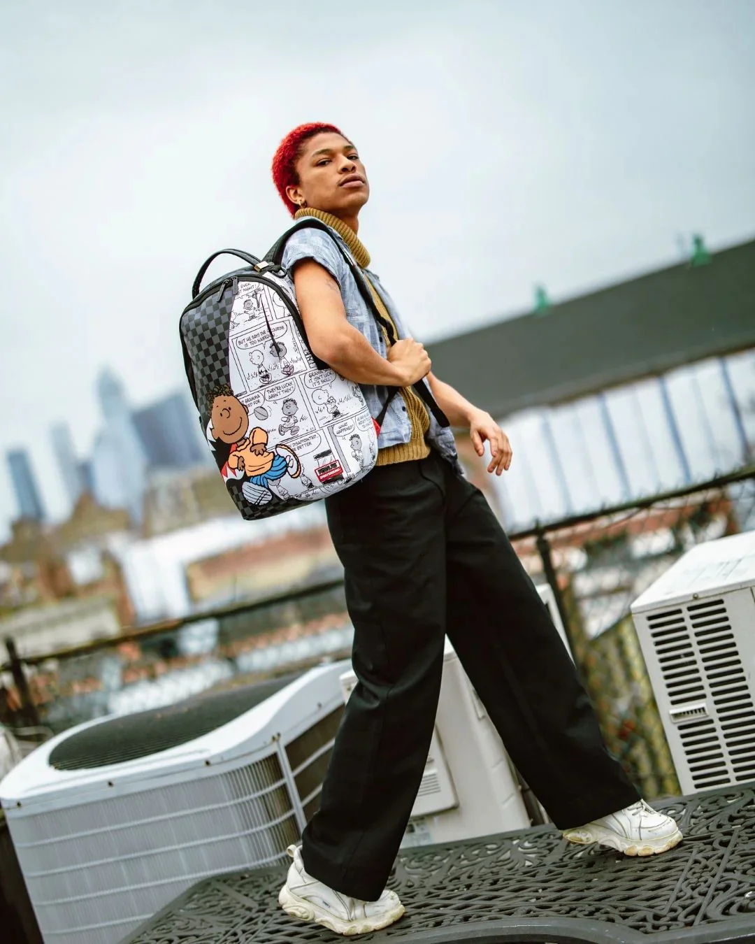 Peanuts Franklin Reveal Dlxsv Backpack - Image 2