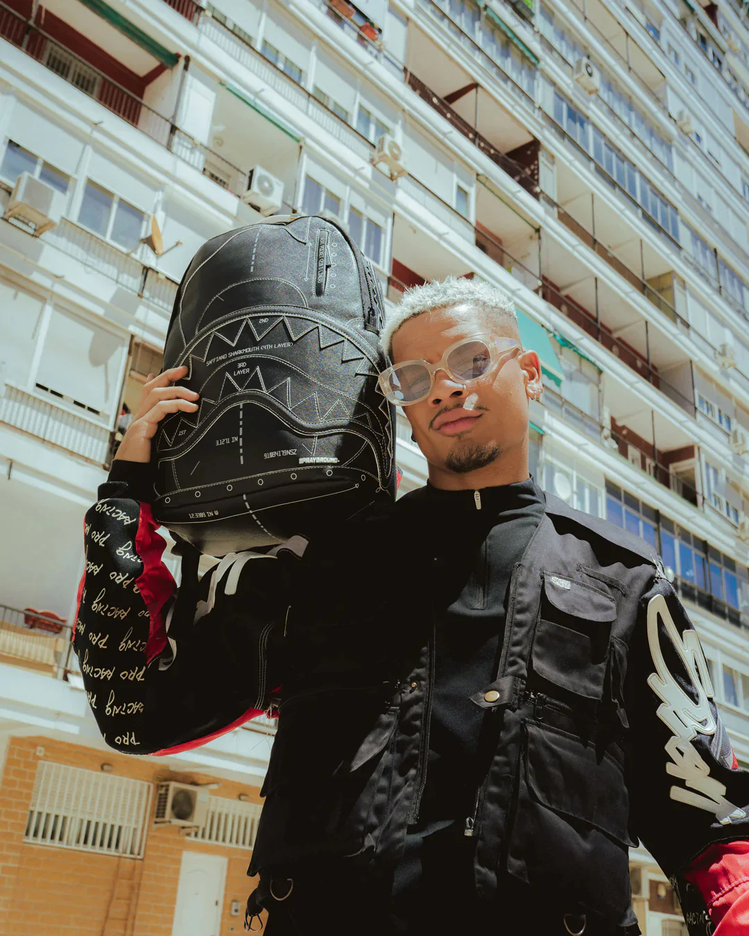 Reverse Technical Cut And Sew Dlx Backpack - Image 2