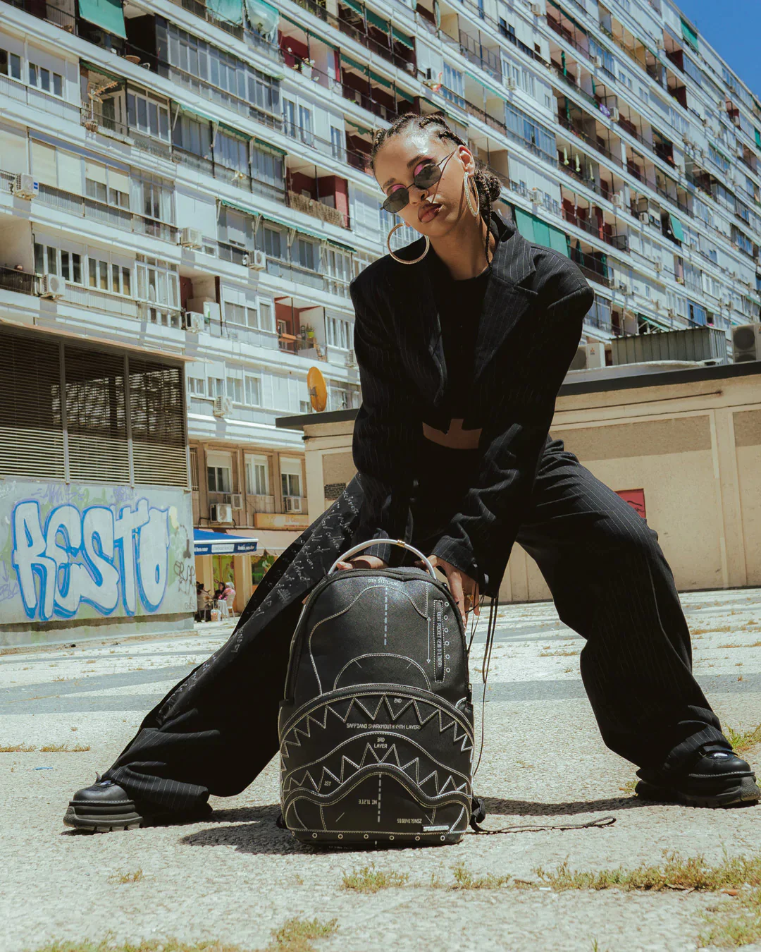 Reverse Technical Cut And Sew Dlx Backpack - Image 6