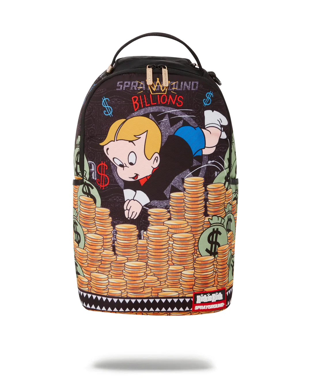 Richie Rich Money Pile Dlxr Backpack