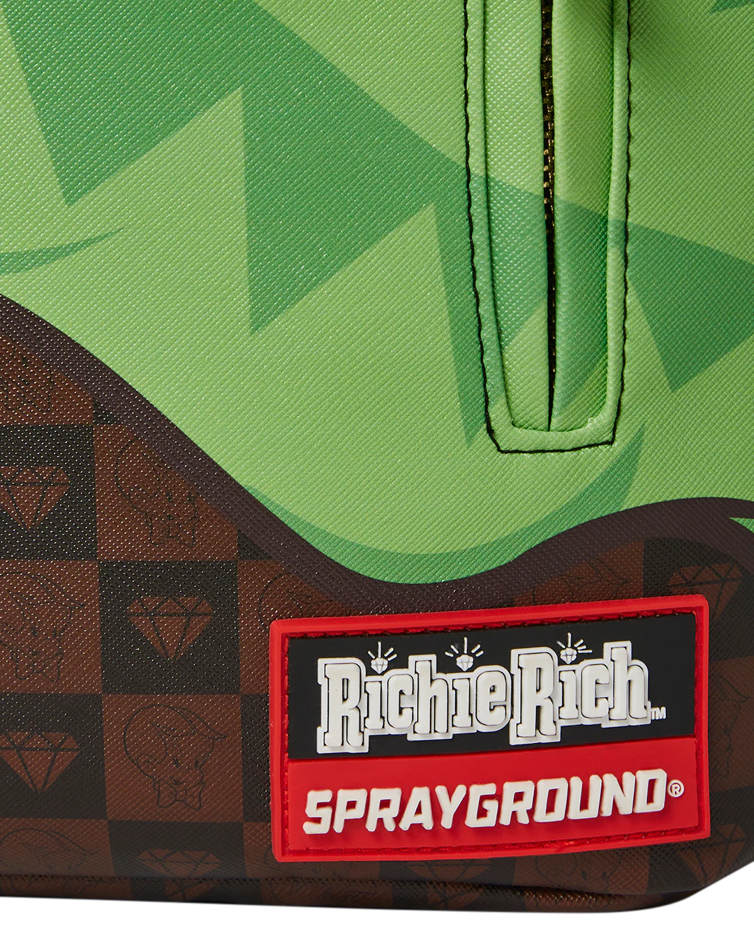 Sprayground Backpack RICHIE RICH MONEY SHARK Brown - Image 10