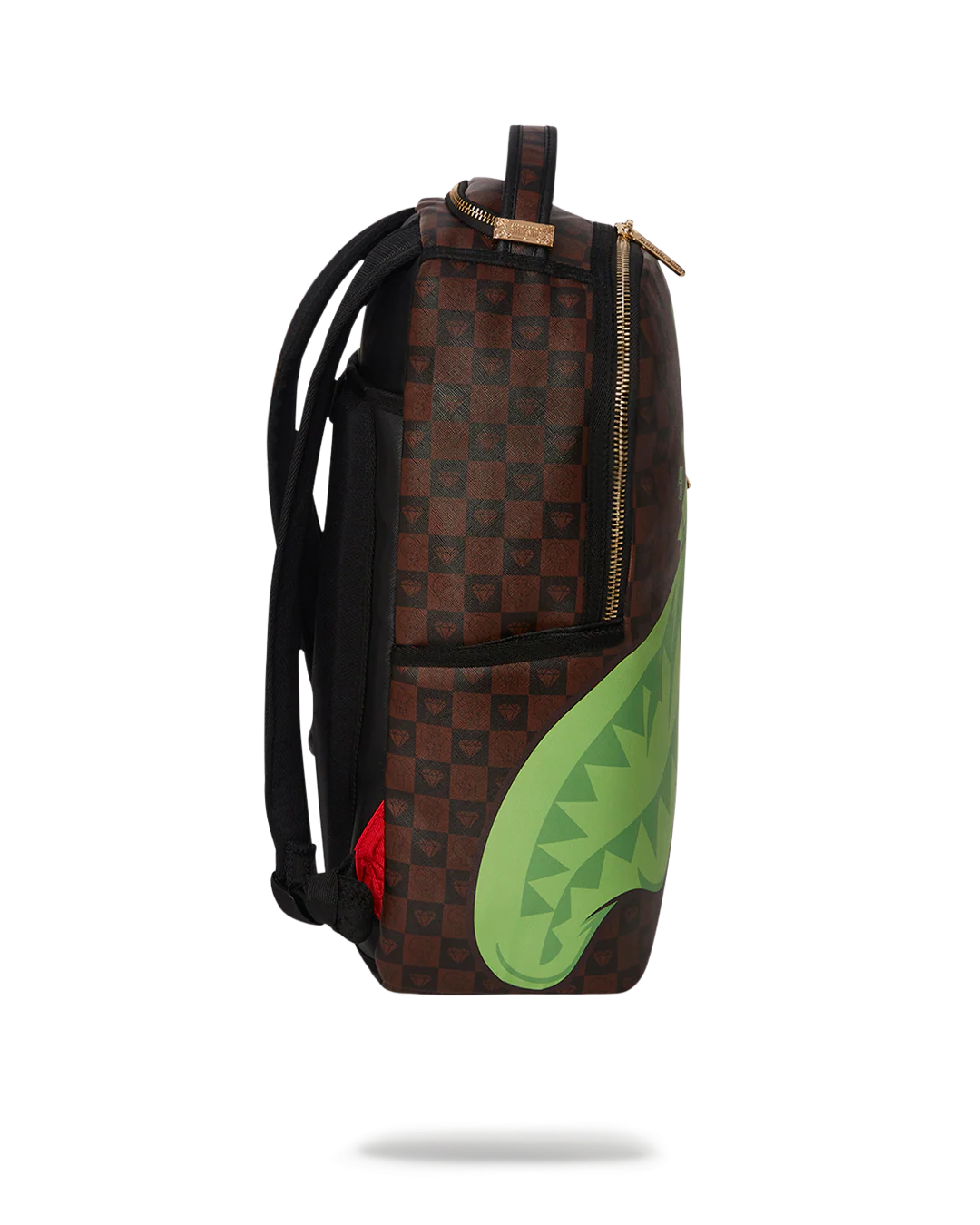 Sprayground Backpack RICHIE RICH MONEY SHARK Brown - Image 3