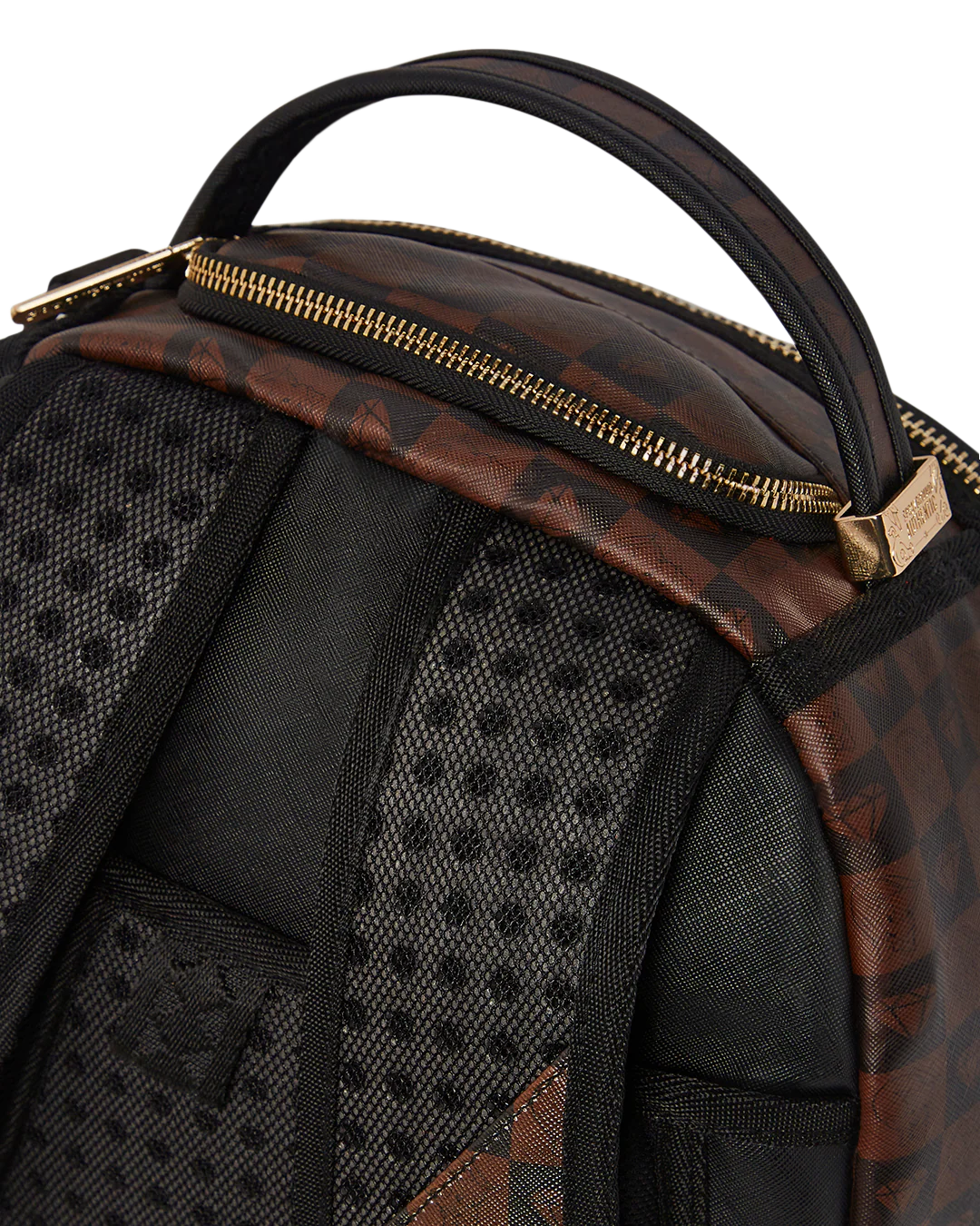 Sprayground Backpack RICHIE RICH MONEY SHARK Brown - Image 7