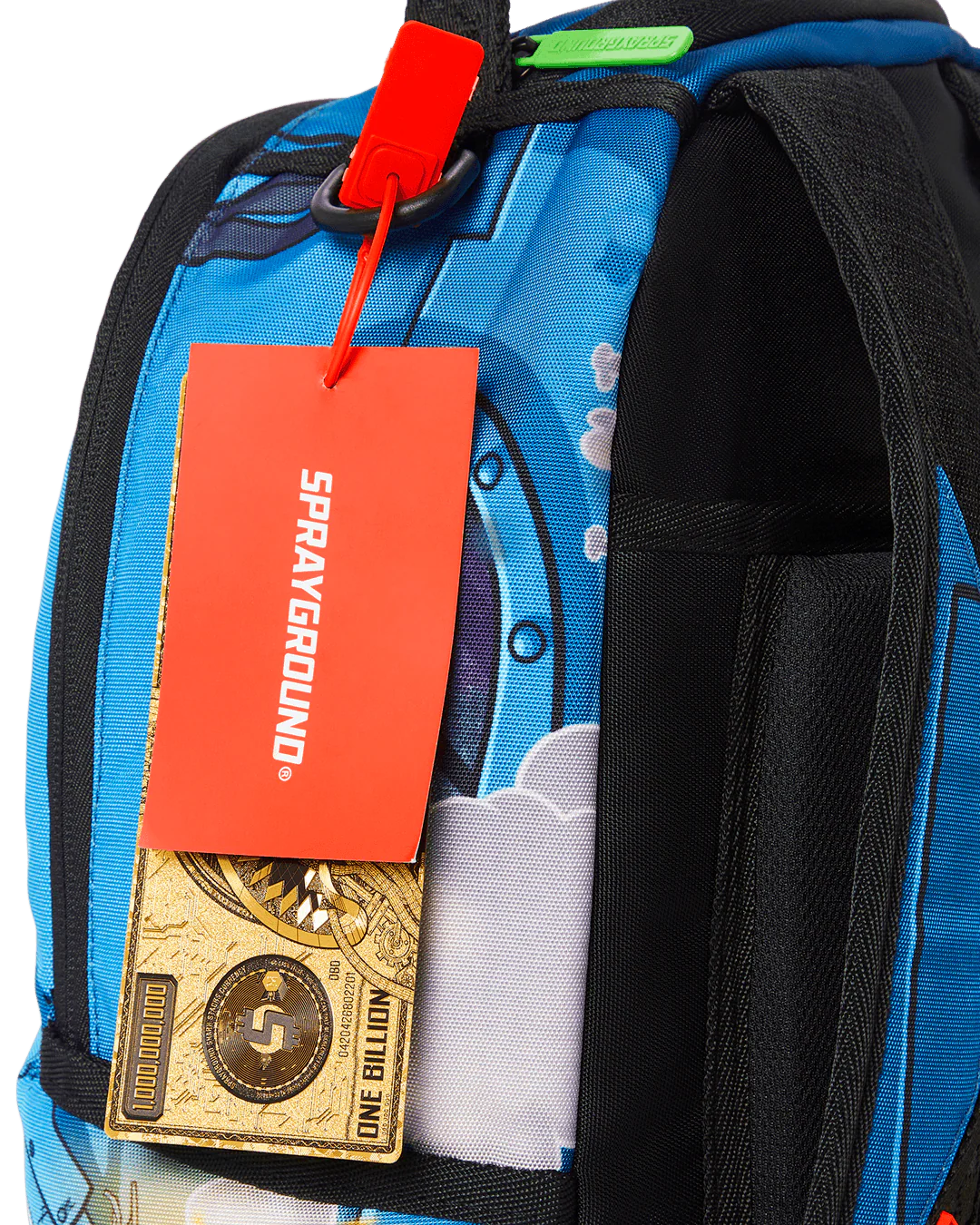 Sprayground Backpack RICK & MORTY NAPSACK Blue - Image 9