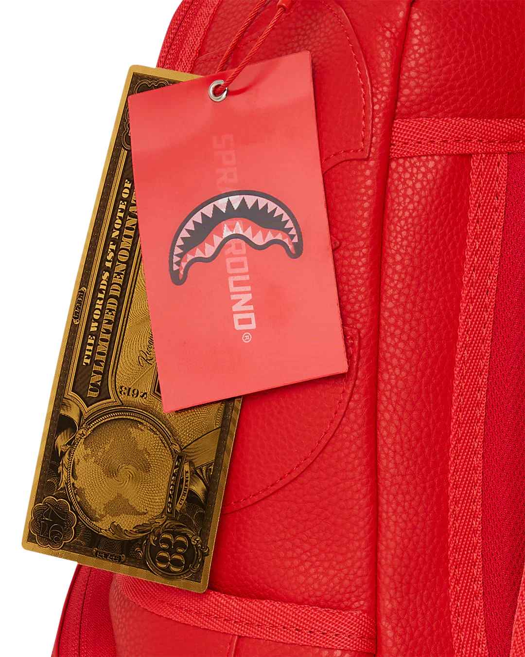 Shark 3d Red Boujee Backpack - Image 15